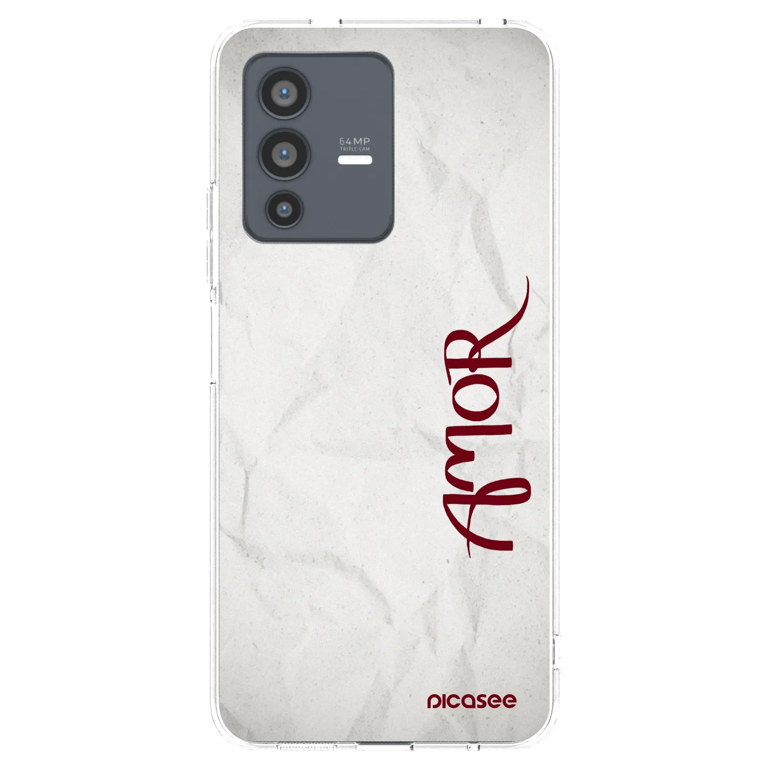 Picasee silikónový prehľadný obal pre Vivo V23 5G - Amor