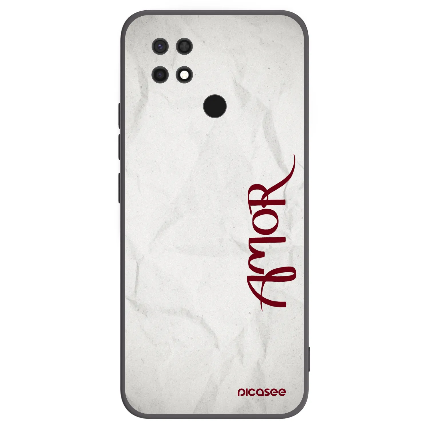 Picasee silikónový čierny obal pre Xiaomi Redmi 10C - Amor