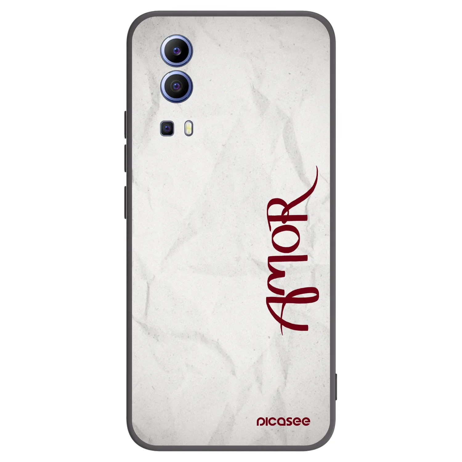 Picasee silikónový čierny obal pre Vivo Y52 5G - Amor