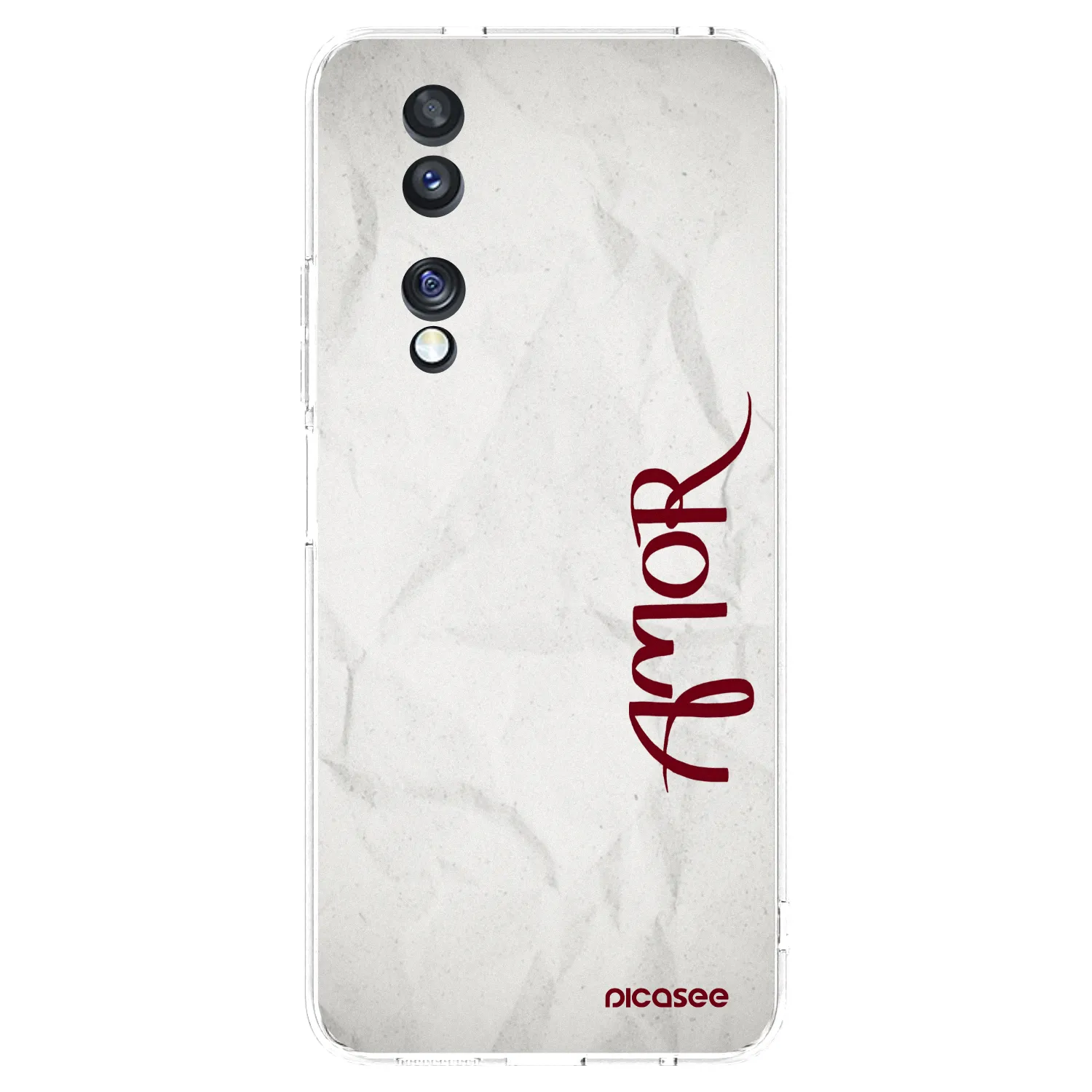 Silikónový prehľadný obal pre Honor 70 - Amor