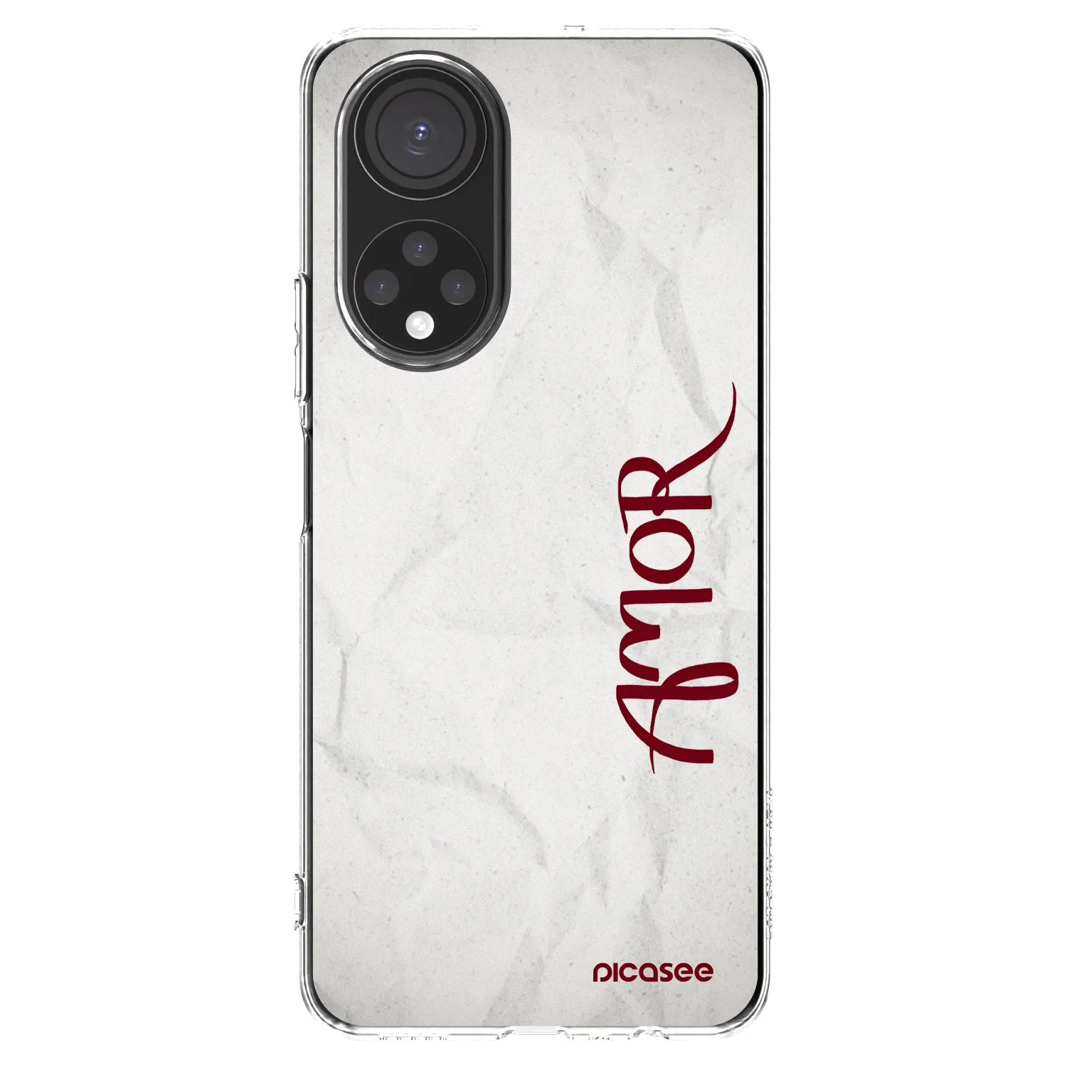 Silikónový prehľadný obal pre Honor X7 - Amor