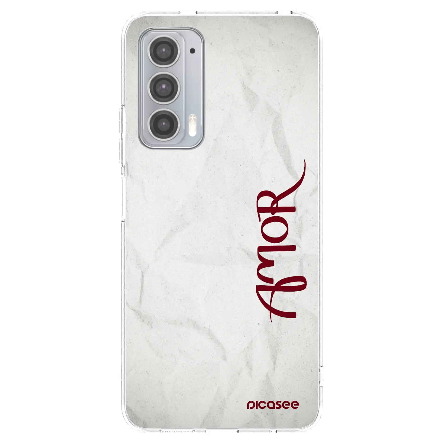 Silikónový prehľadný obal pre Motorola Edge 20 - Amor