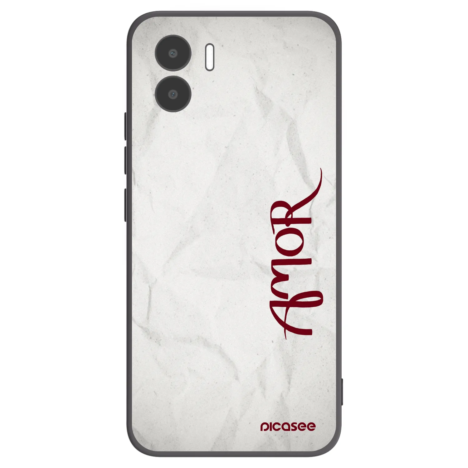 Picasee silikónový čierny obal pre Xiaomi Redmi A1 - Amor
