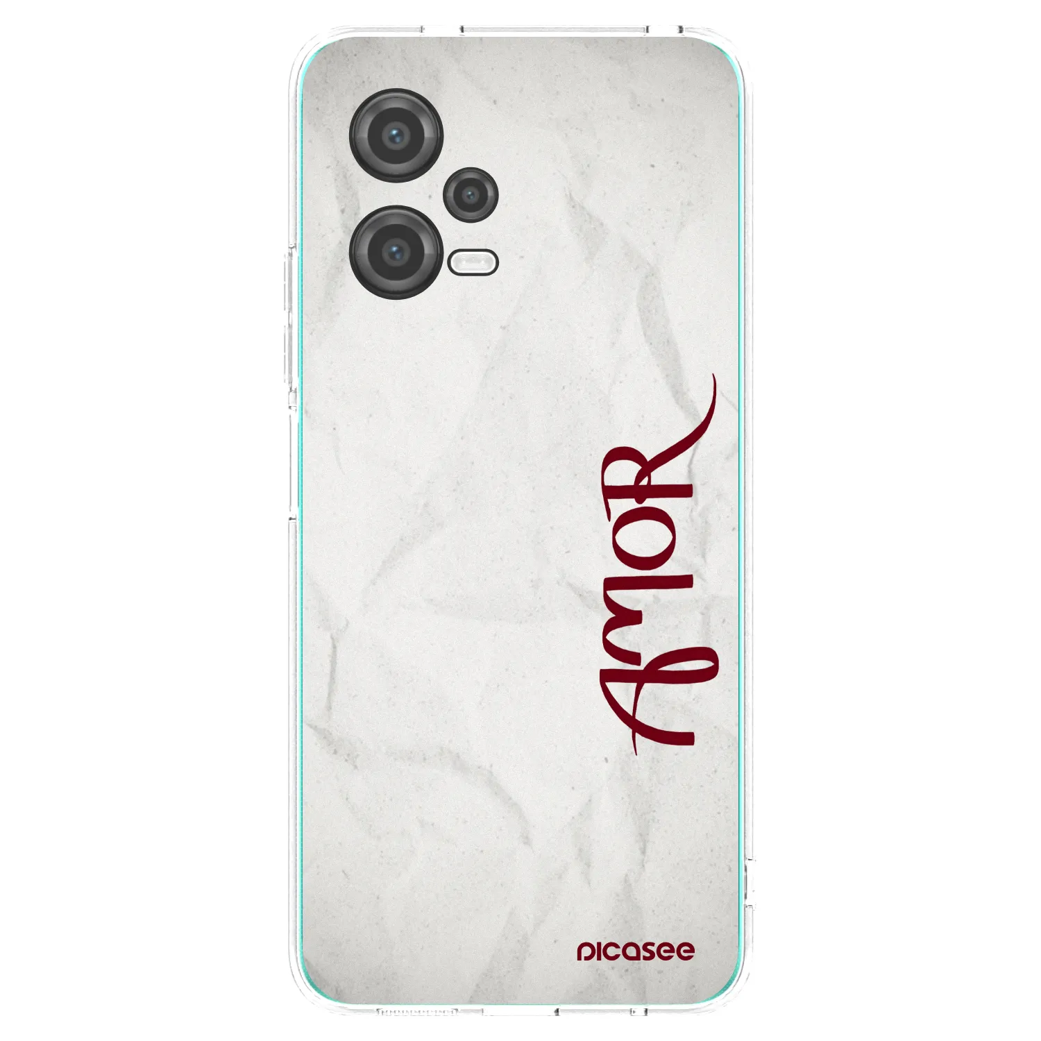 Silikónový prehľadný obal pre Xiaomi Poco X5 - Amor