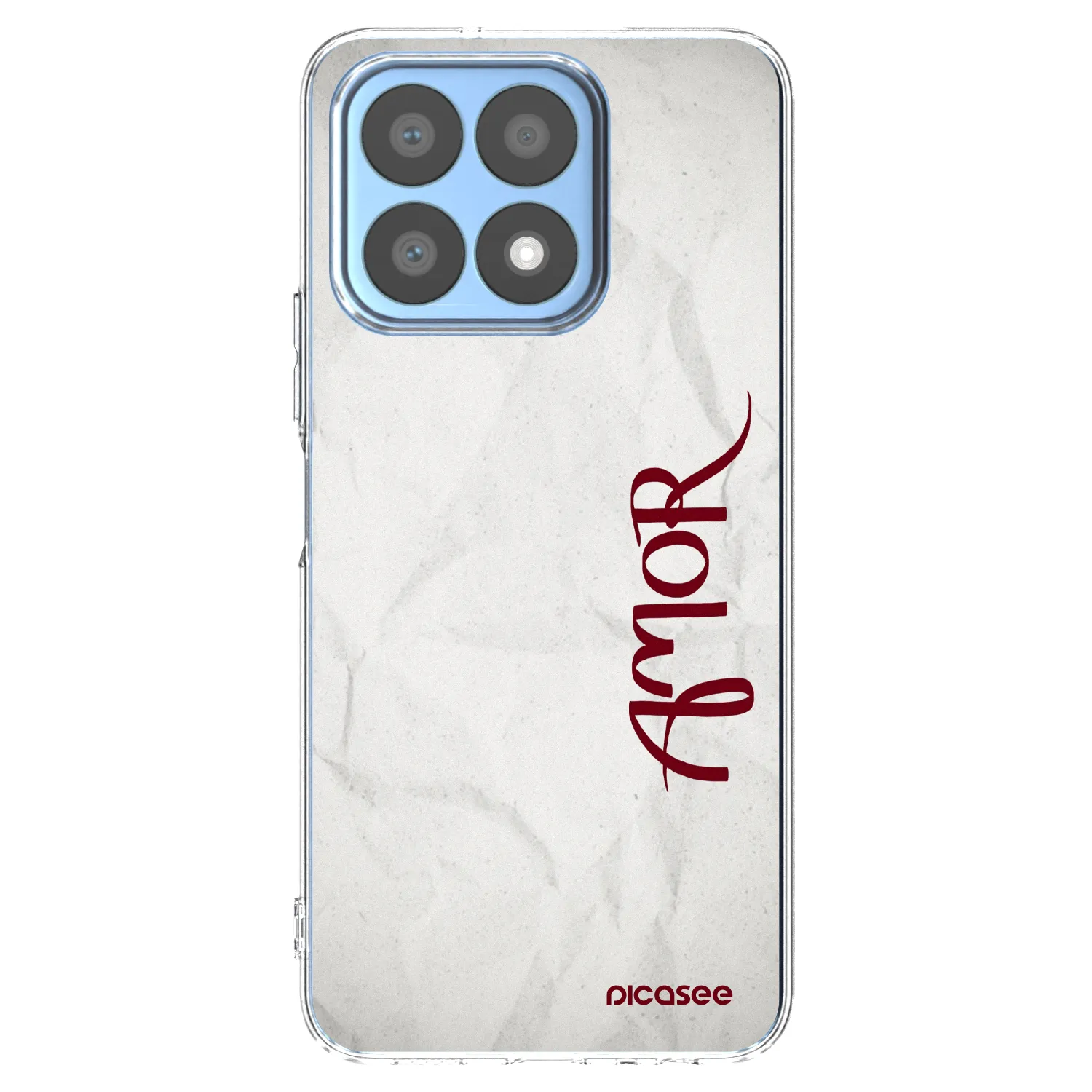 Picasee silikónový prehľadný obal pre Honor X8a - Amor