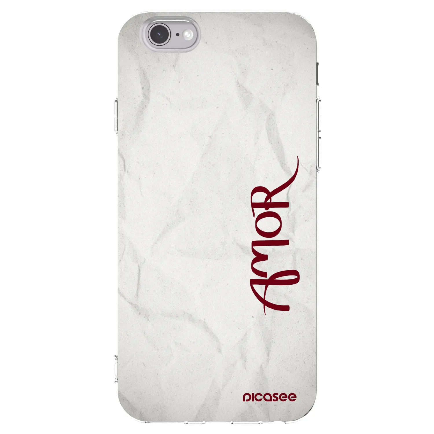 Silikónový prehľadný obal pre Apple iPhone 6/6S - Amor