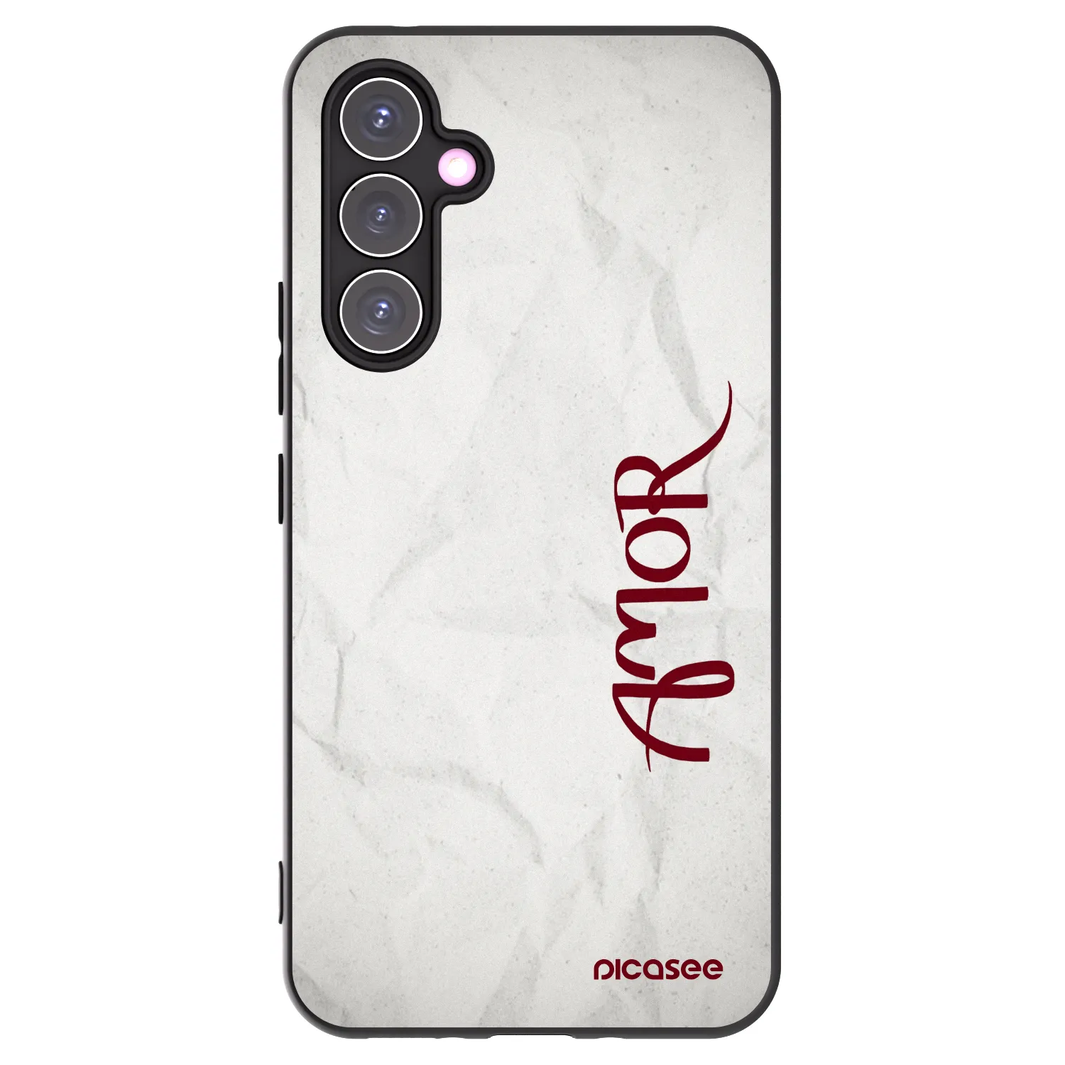 Picasee silikónový čierny obal pre Samsung Galaxy A54 5G A546B - Amor