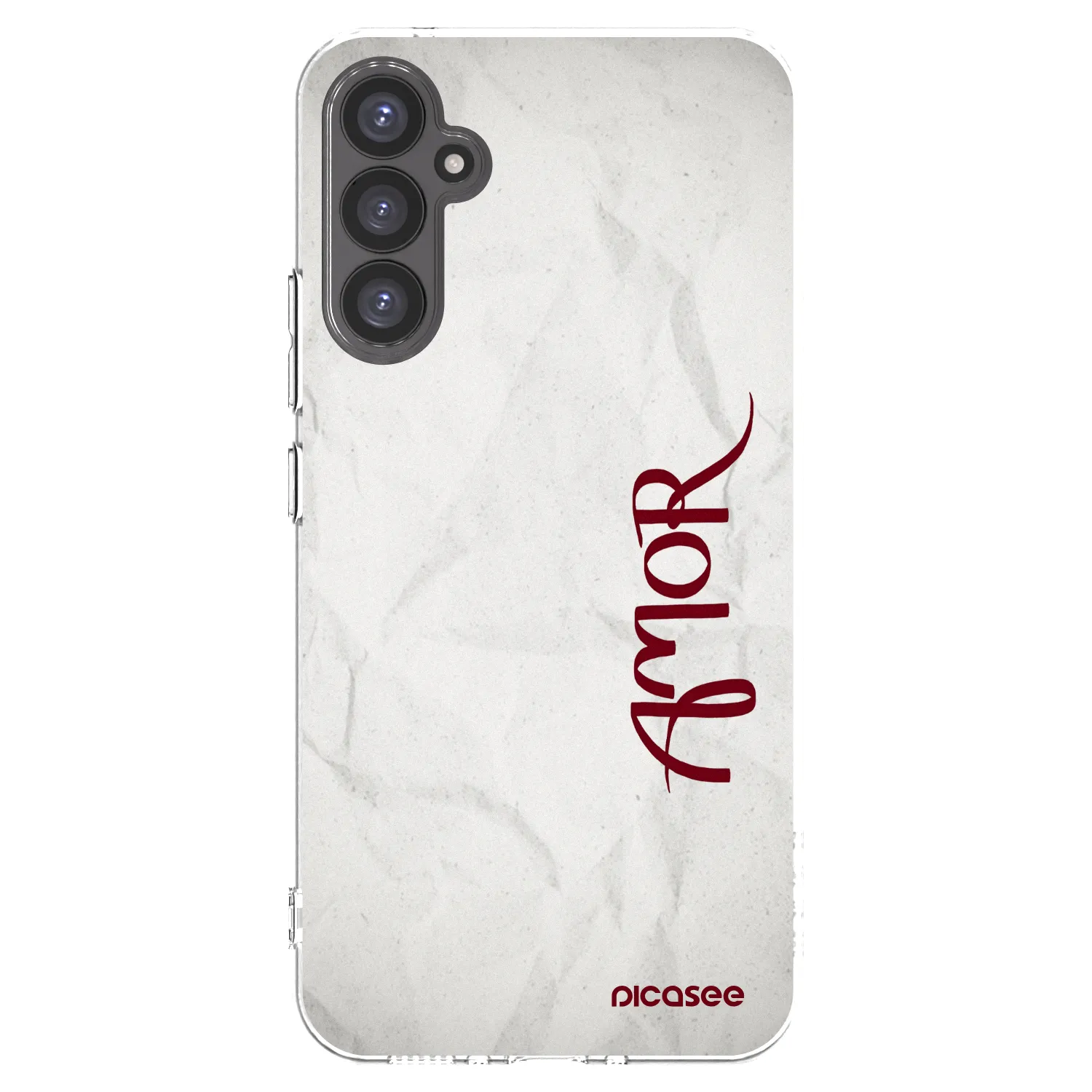 Picasee silikónový prehľadný obal pre Samsung Galaxy A34 5G A346B - Amor