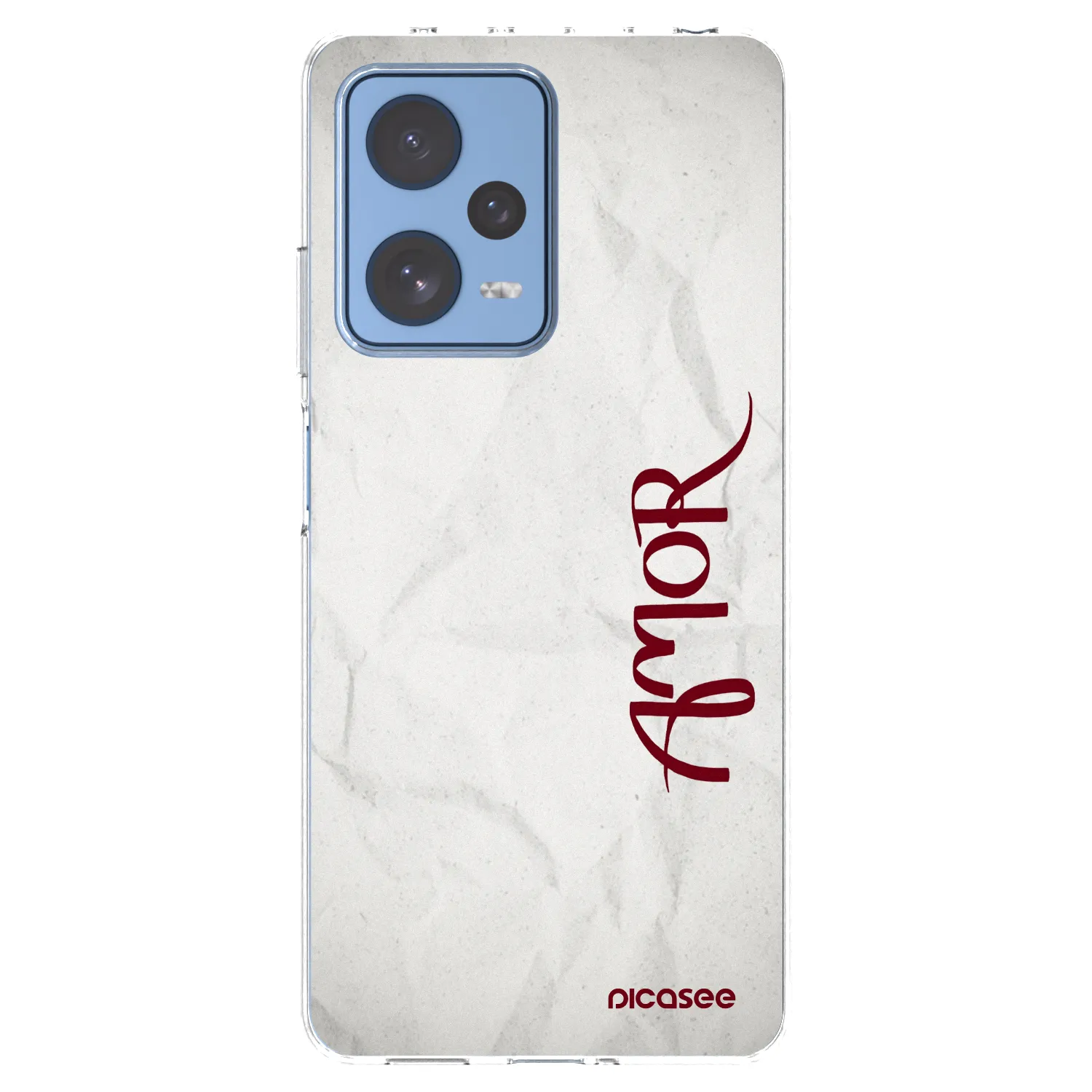 Picasee silikónový prehľadný obal pre Xiaomi Redmi Note 12 Pro 5G - Amor