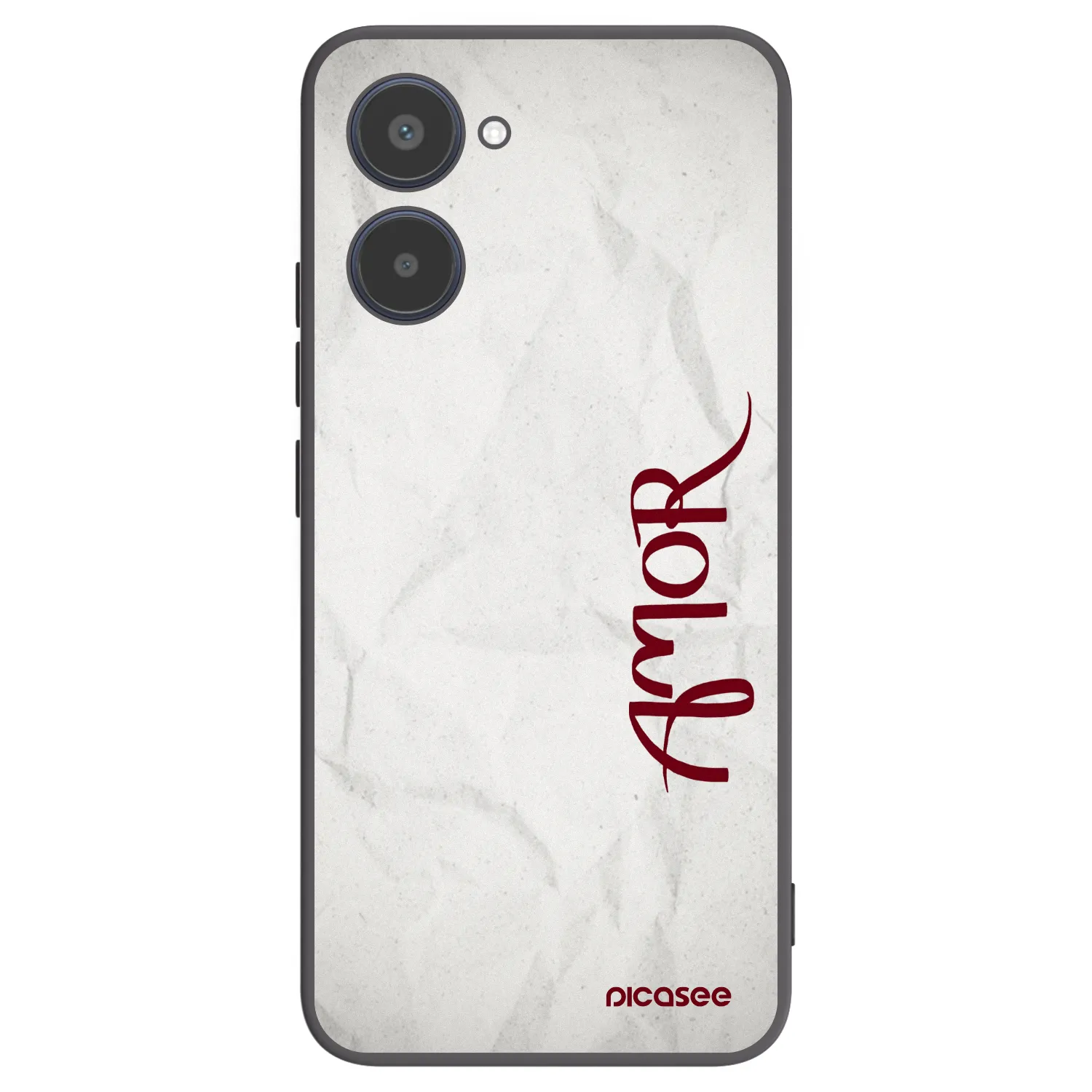 Picasee silikónový čierny obal pre Realme 10 4G - Amor