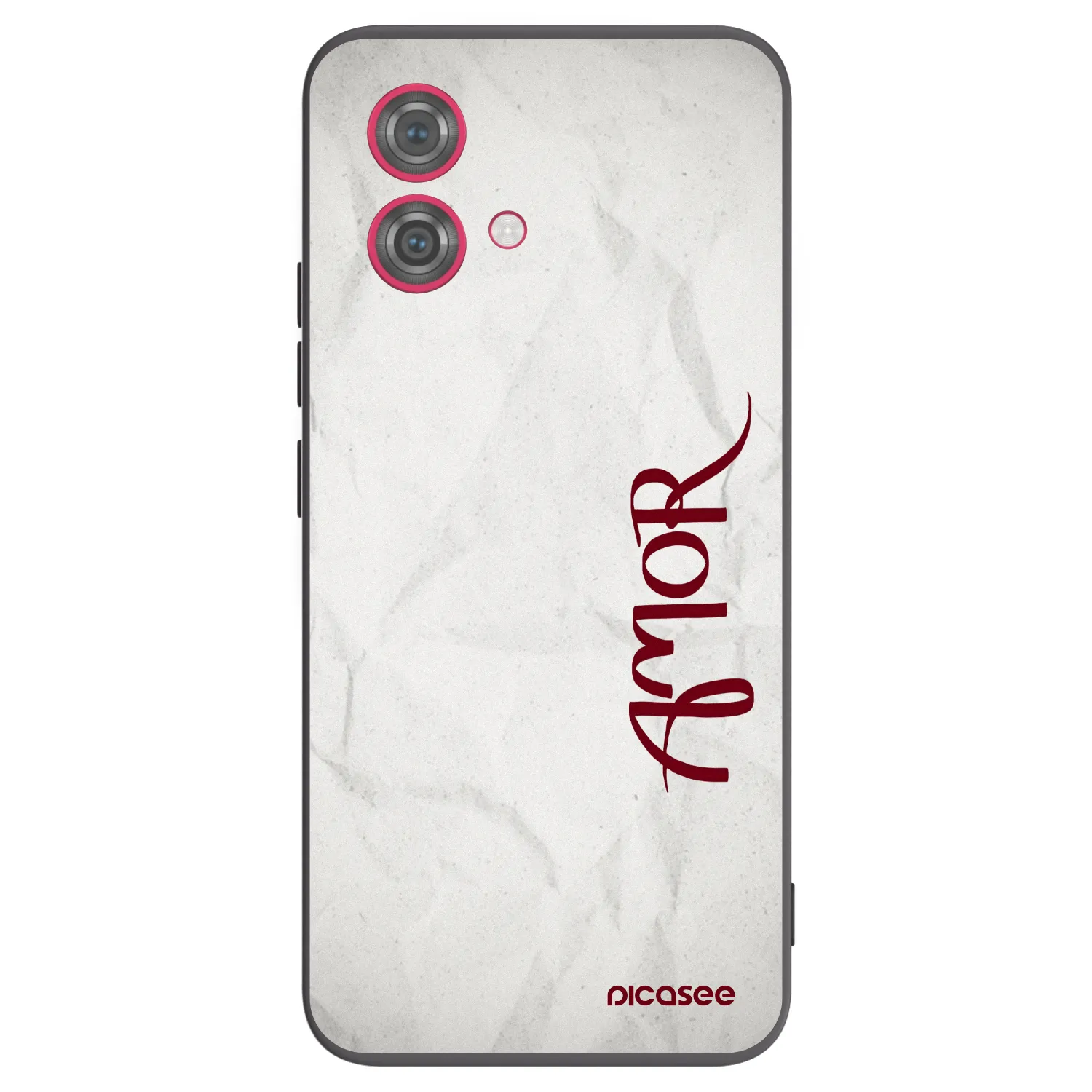 Silikónový čierny obal pre Motorola Moto G84 5G - Amor
