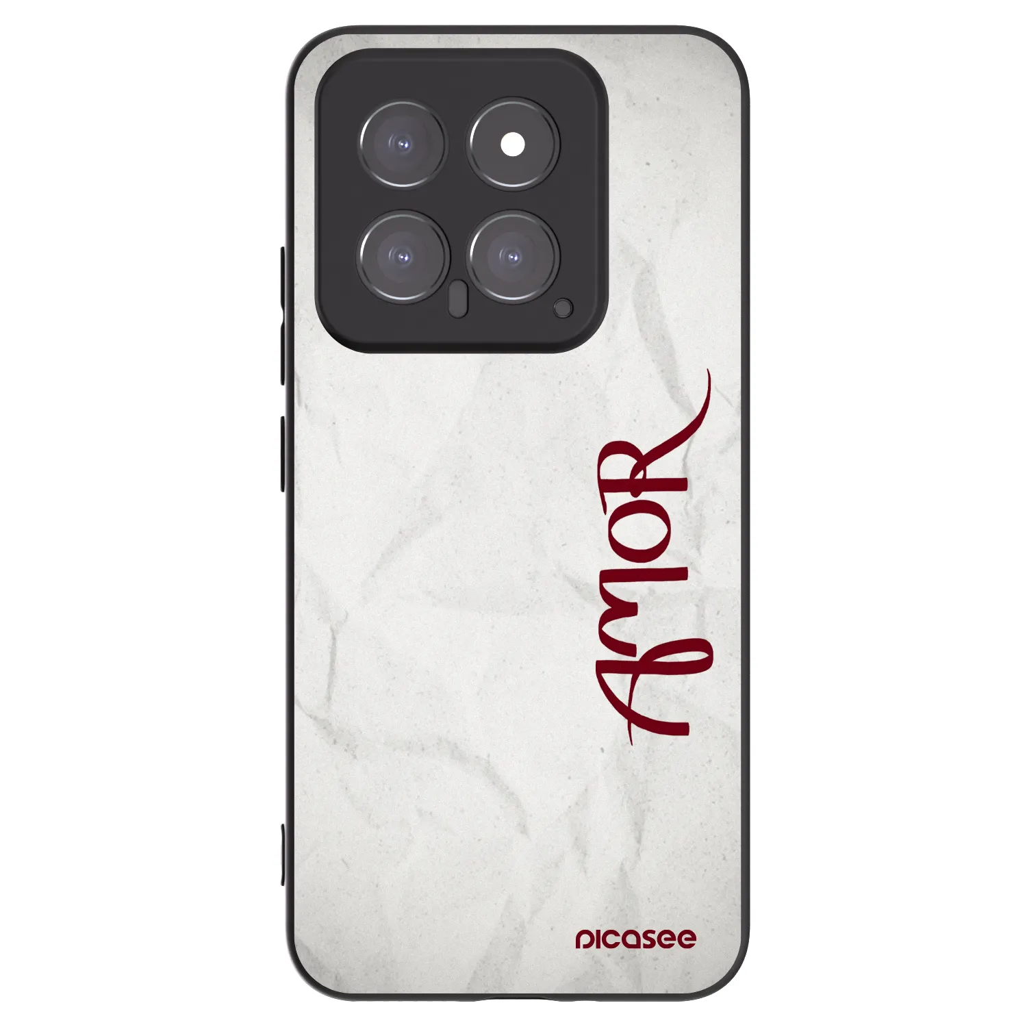 Silikónový čierny obal pre Xiaomi 14 - Amor