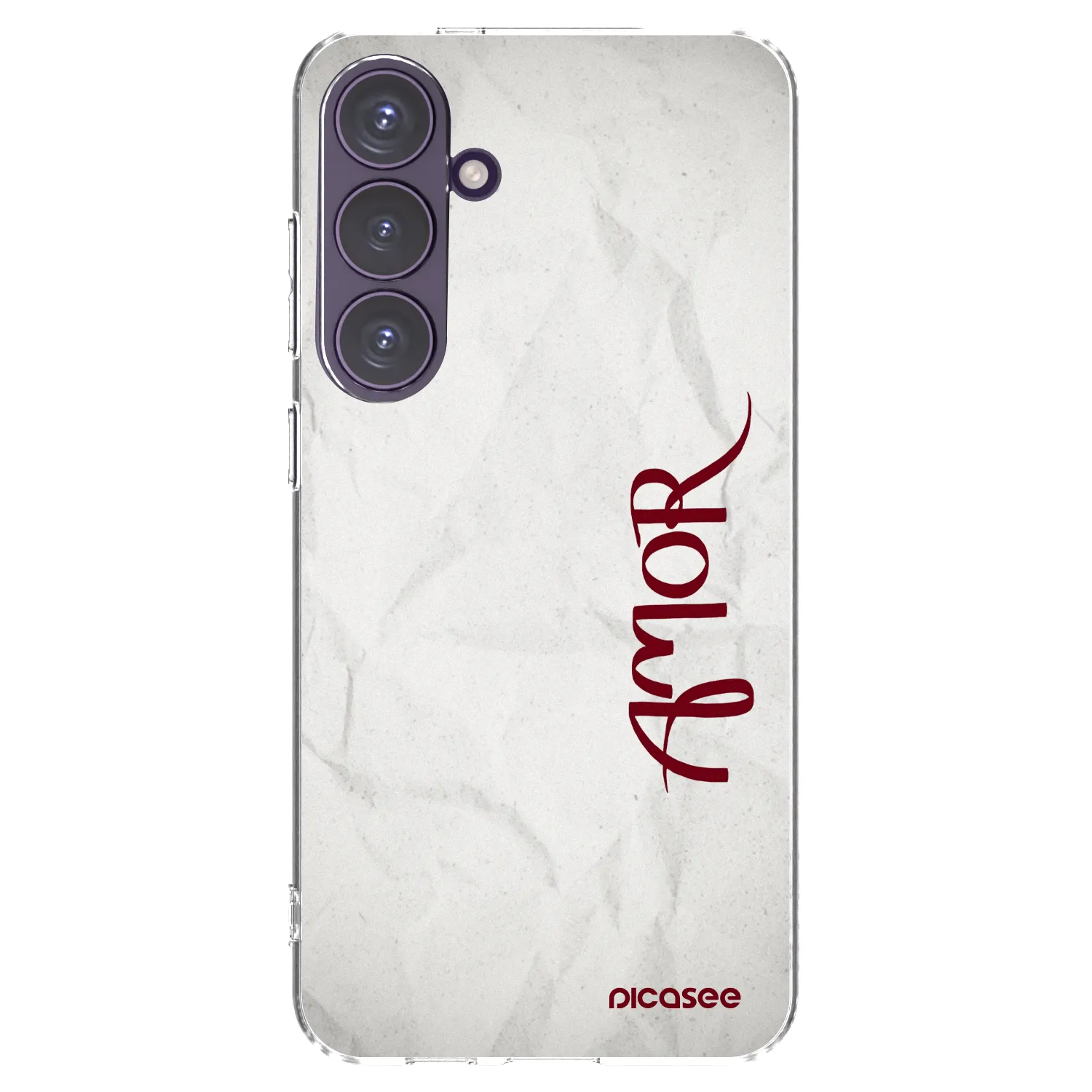Picasee silikónový prehľadný obal pre Samsung Galaxy S24+ S926B 5G - Amor