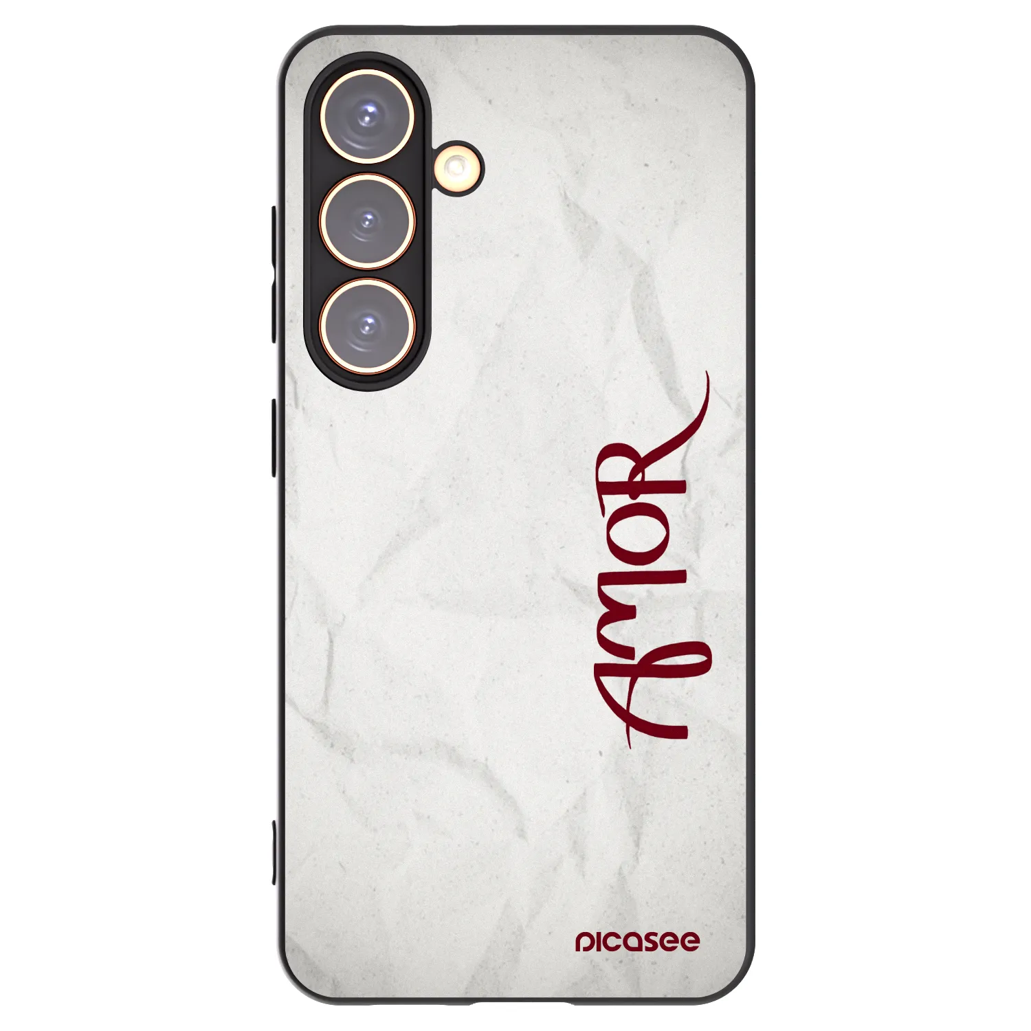 Silikónový čierny obal pre Samsung Galaxy S24 S921B 5G - Amor