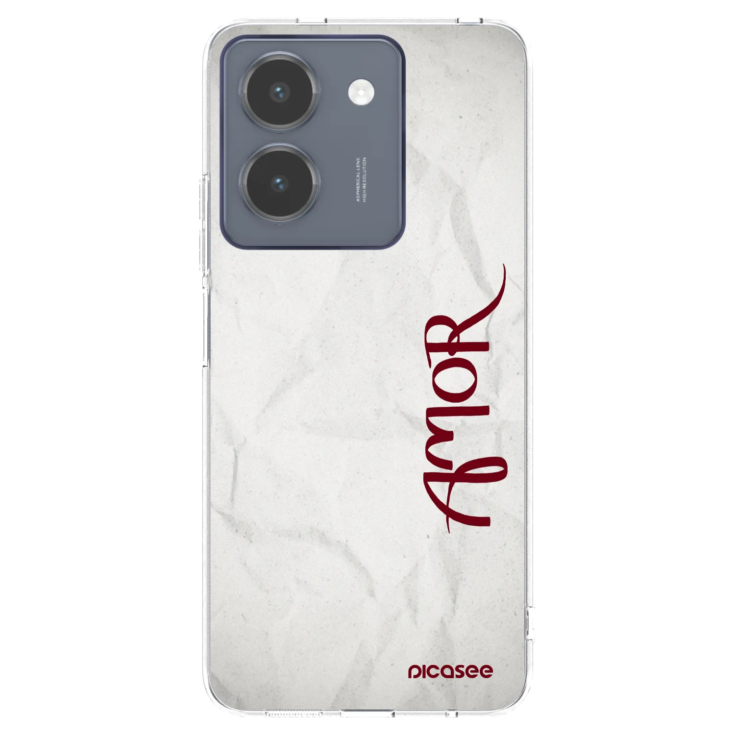 Picasee silikónový prehľadný obal pre Vivo Y36 4G - Amor