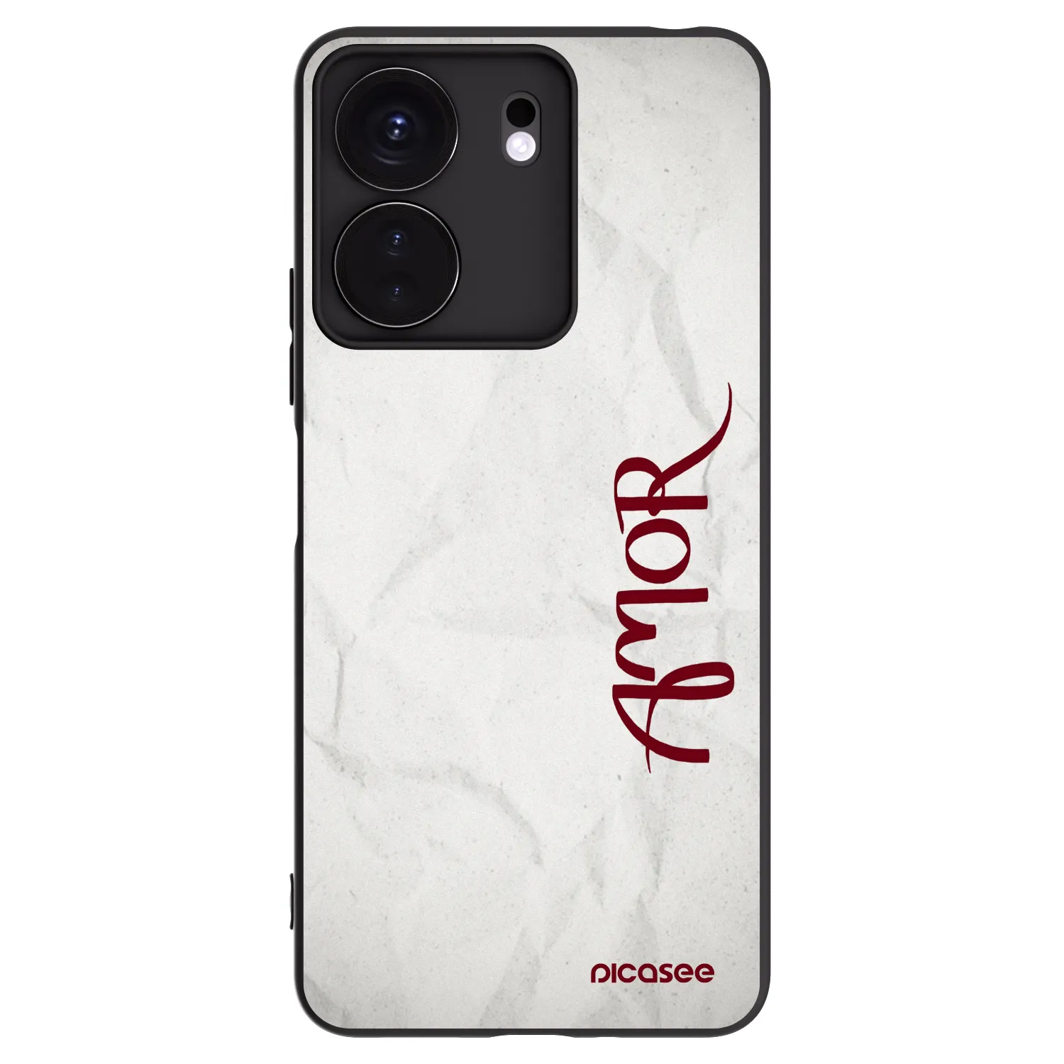 Silikónový čierny obal pre Xiaomi Redmi 13C 4G - Amor
