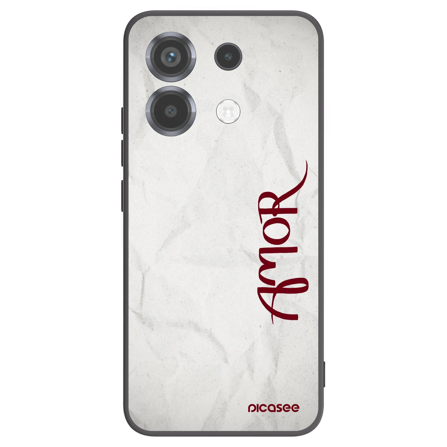 Picasee silikónový čierny obal pre Xiaomi Poco X6 - Amor