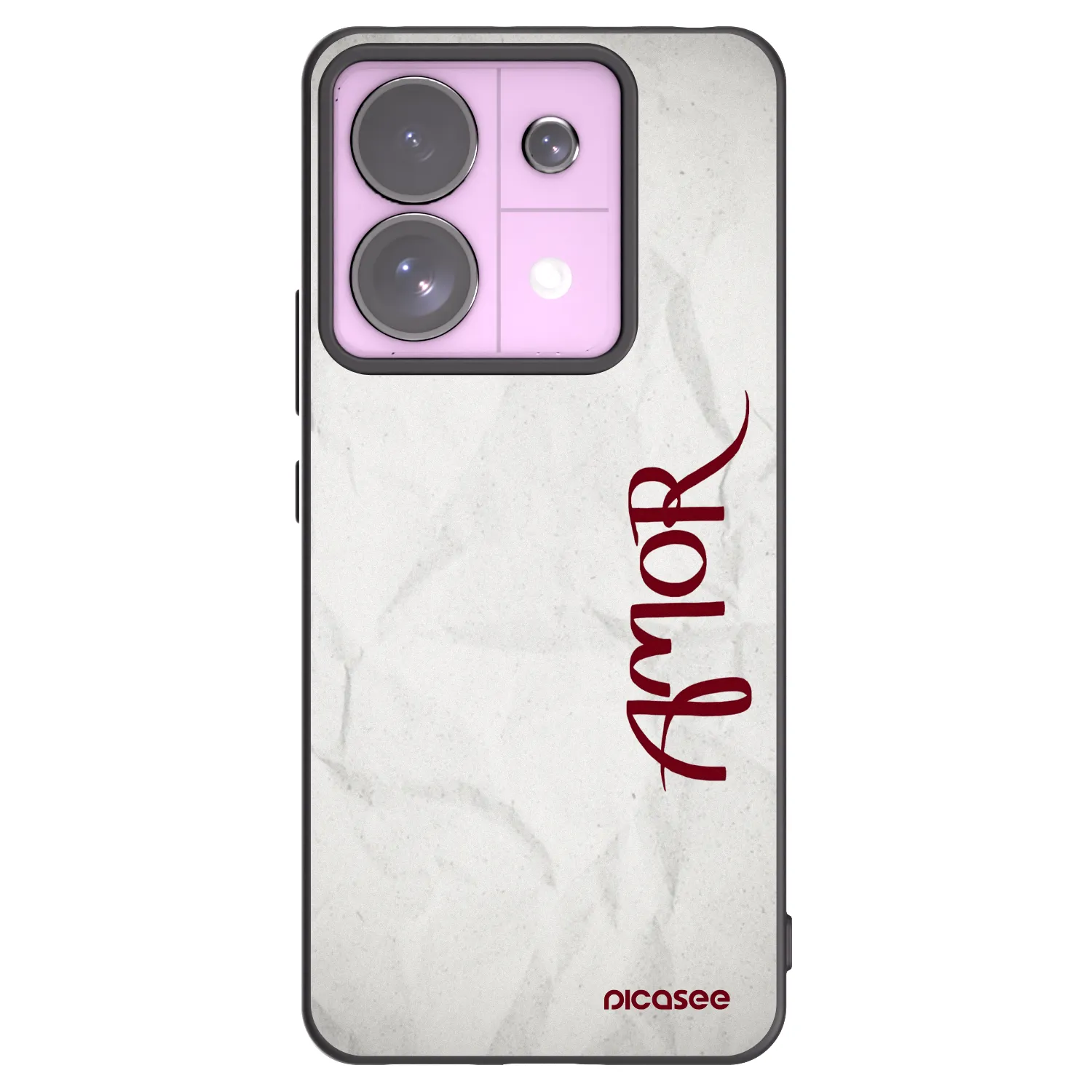 Silikónový čierny obal pre Xiaomi Redmi Note 13 Pro 5G - Amor