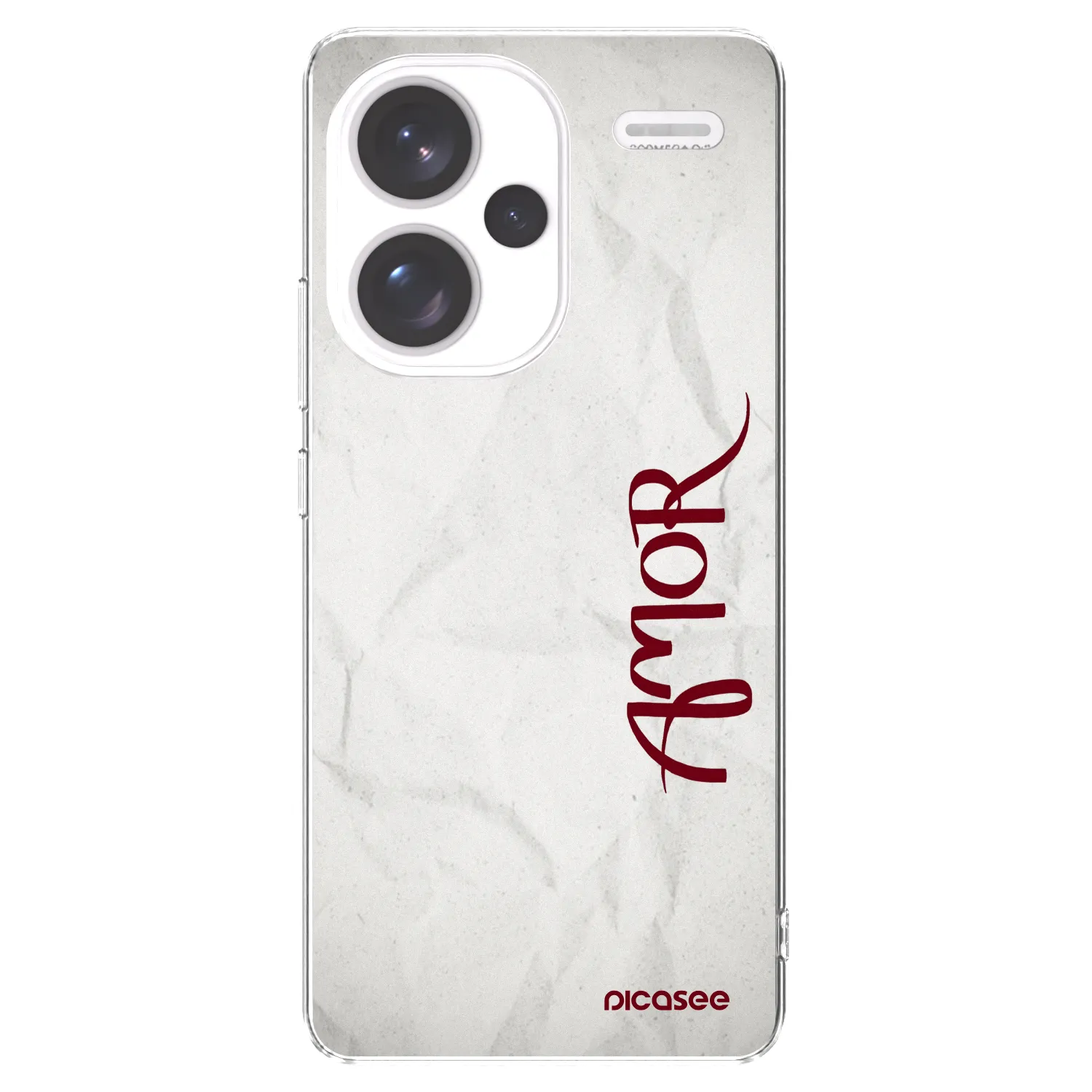 Silikónový prehľadný obal pre Xiaomi Redmi Note 13 Pro+ 5G - Amor