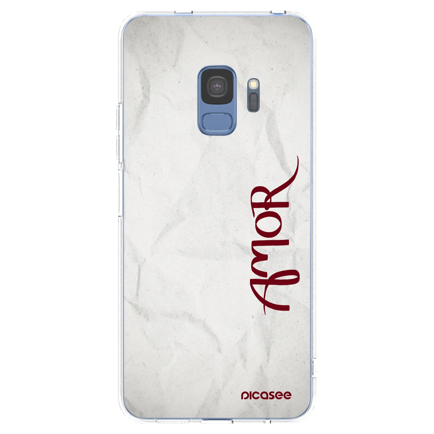 Picasee silikónový prehľadný obal pre Samsung Galaxy S9 G960F - Amor