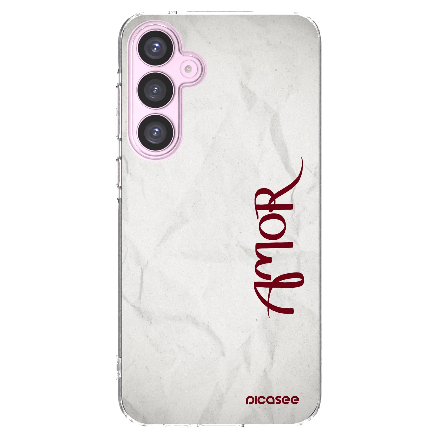 Picasee silikónový prehľadný obal pre Samsung Galaxy A55 5G A556B - Amor