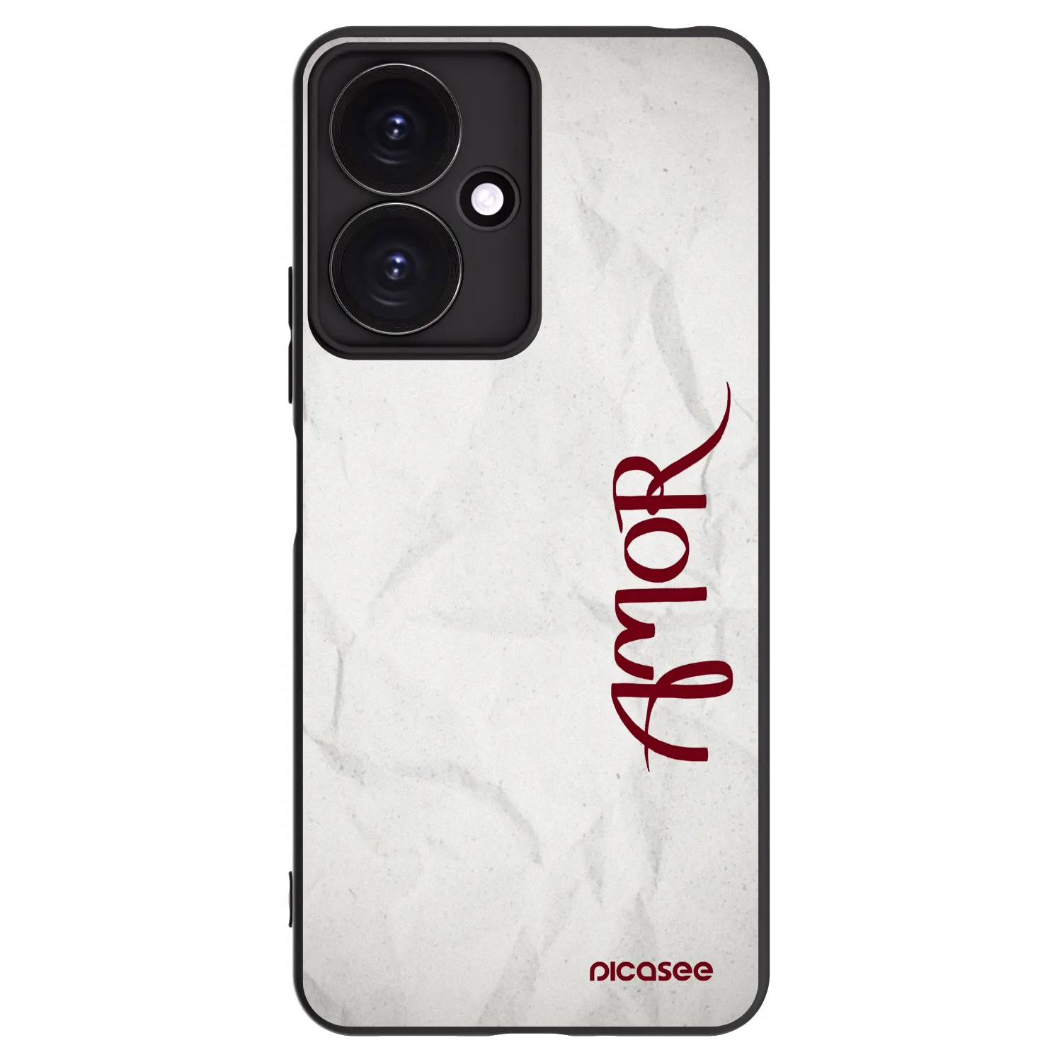 Silikónový čierny obal pre Xiaomi Redmi 13C 5G - Amor
