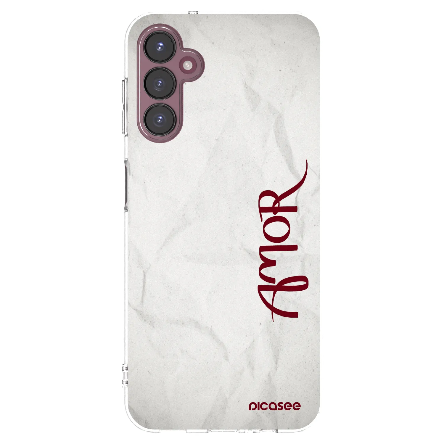 Picasee silikónový prehľadný obal pre Samsung Galaxy A05s A057G - Amor