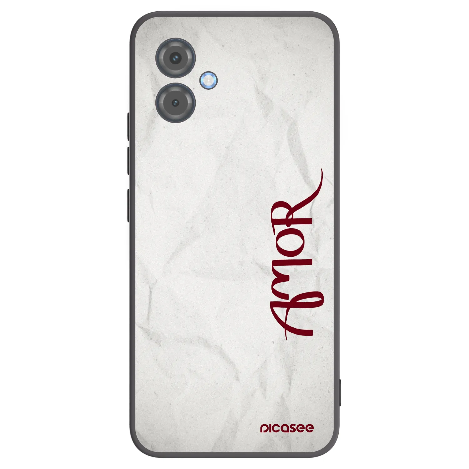 Picasee silikónový čierny obal pre Motorola Moto G14 - Amor