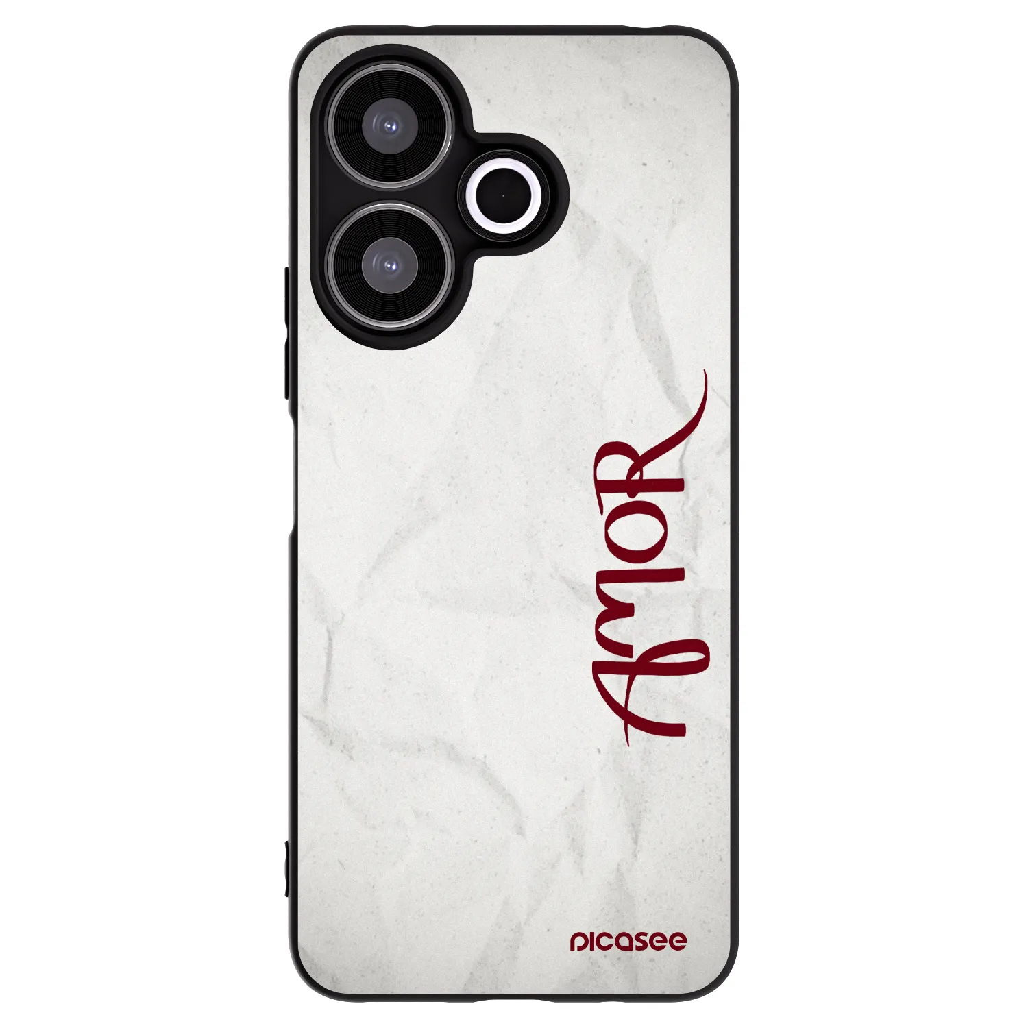 Silikónový čierny obal pre Xiaomi Redmi 13 4G - Amor