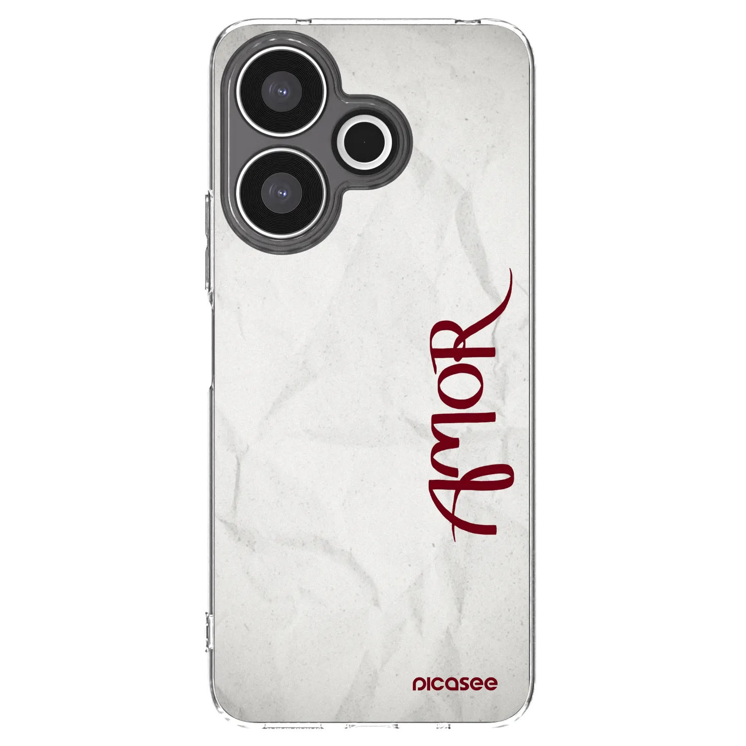 Silikónový prehľadný obal pre Xiaomi Redmi 13 4G - Amor
