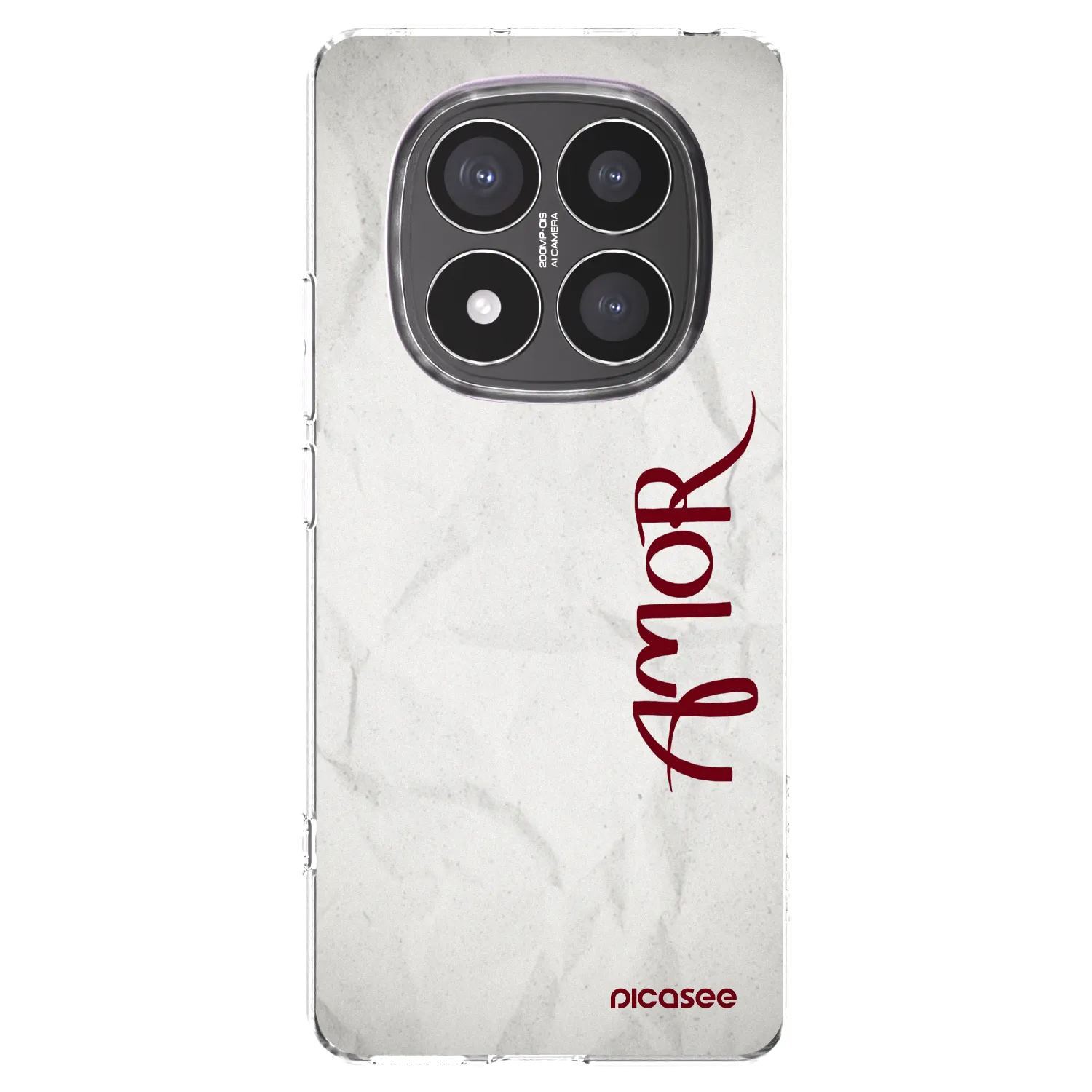 Silikónový prehľadný obal pre Xiaomi Redmi Note 14 Pro+ 5G - Amor