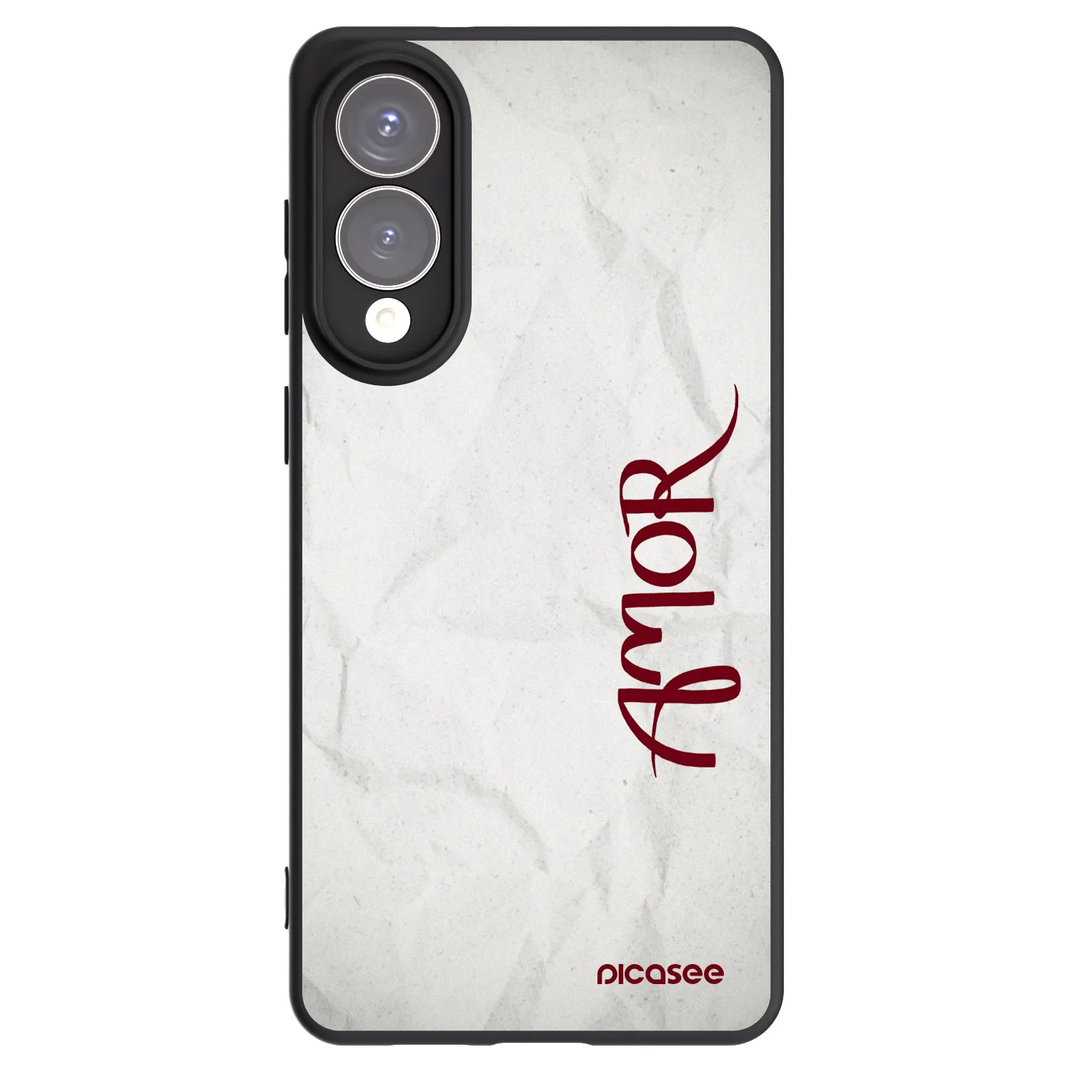 Picasee silikónový čierny obal pre Samsung Galaxy S25 Edge 5G - Amor