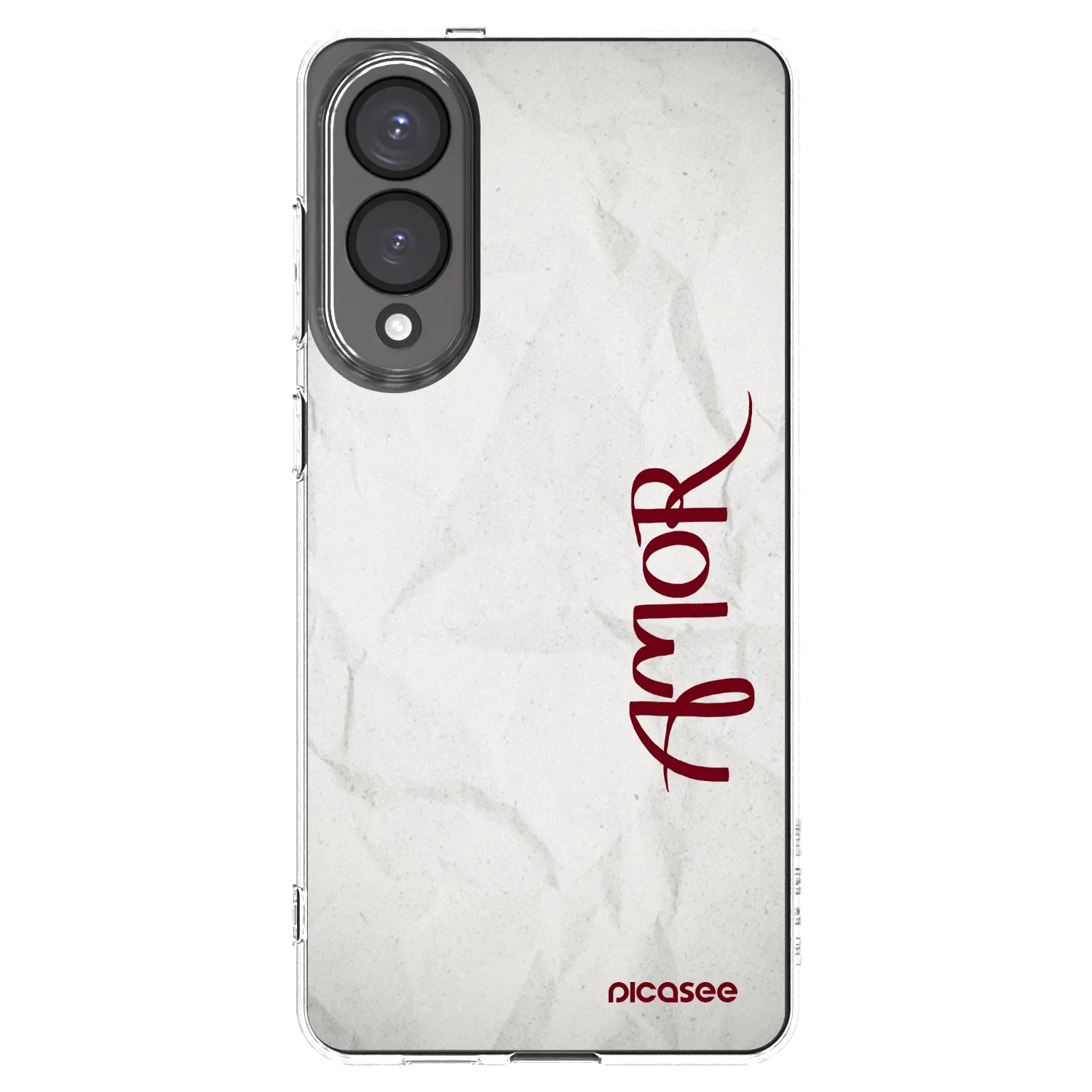 Picasee silikónový prehľadný obal pre Samsung Galaxy S25 Edge 5G - Amor