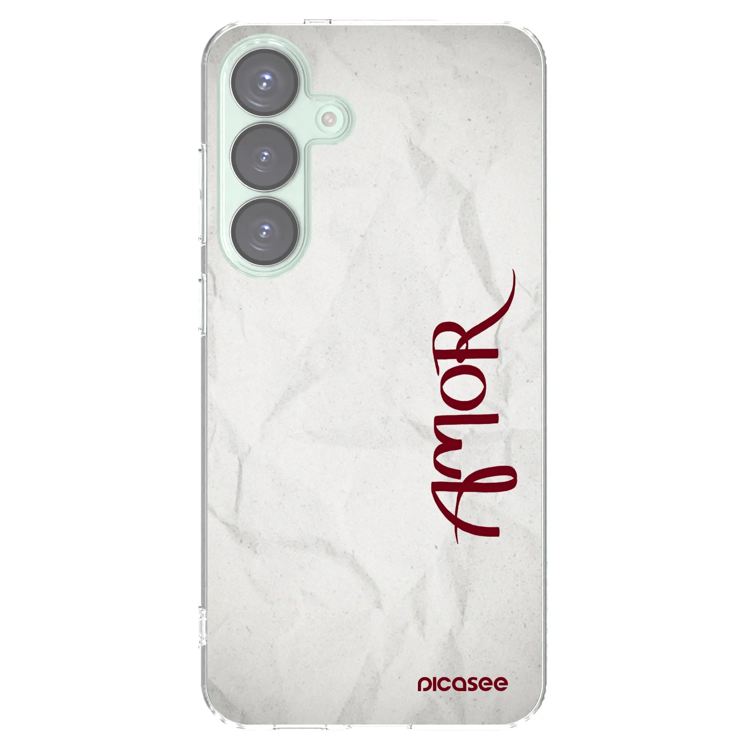 Picasee silikónový prehľadný obal pre Samsung Galaxy S25+ 5G - Amor
