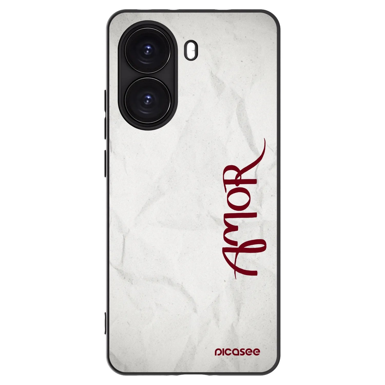 Picasee silikónový čierny obal pre Xiaomi Poco X7 Pro 5G - Amor