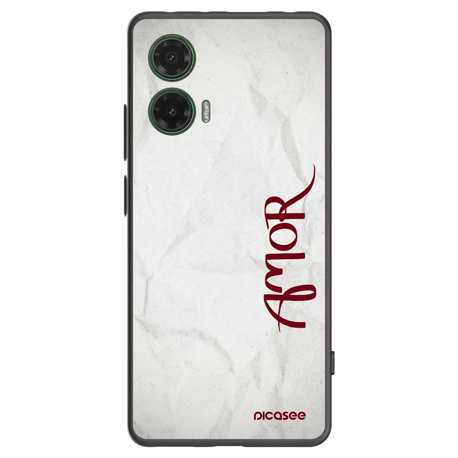 Silikónový čierny obal pre Motorola Moto G35 5G - Amor
