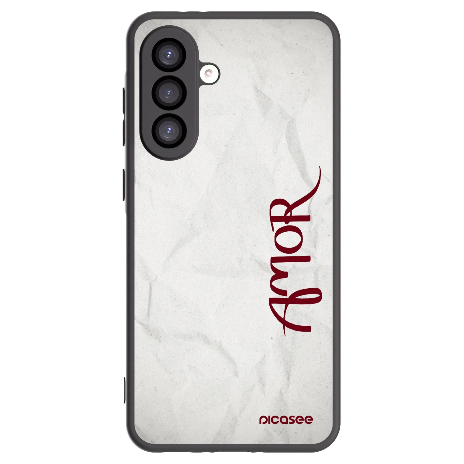 Picasee silikónový čierny obal pre Samsung Galaxy A26 5G A266B - Amor