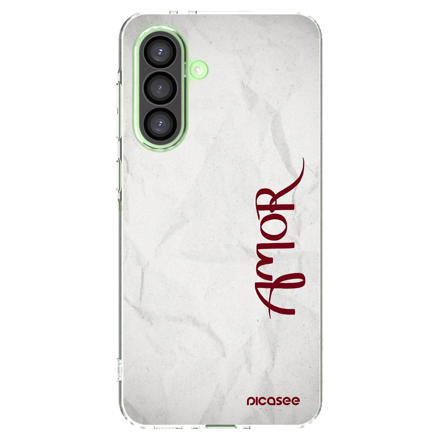 Picasee silikónový prehľadný obal pre Samsung Galaxy A26 5G A266B - Amor
