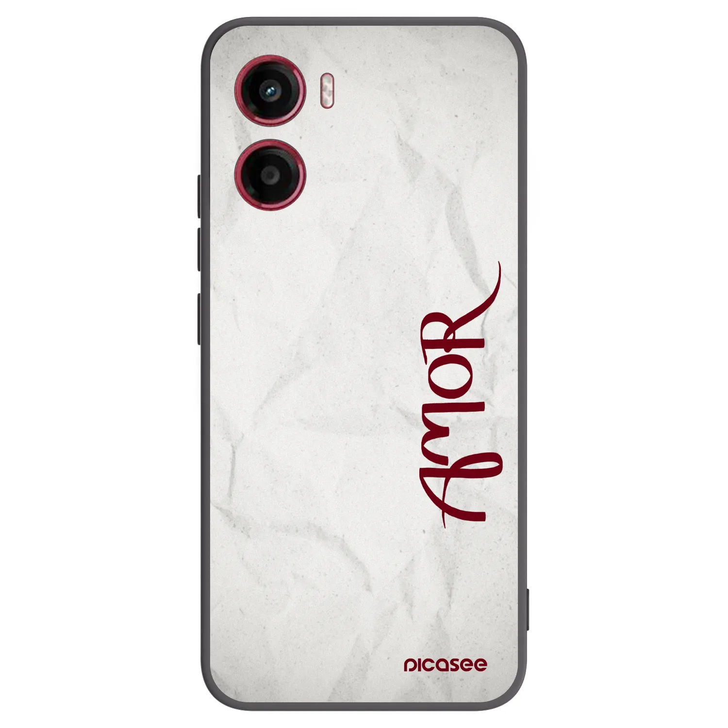 Silikónový čierny obal pre Motorola Moto G05 - Amor