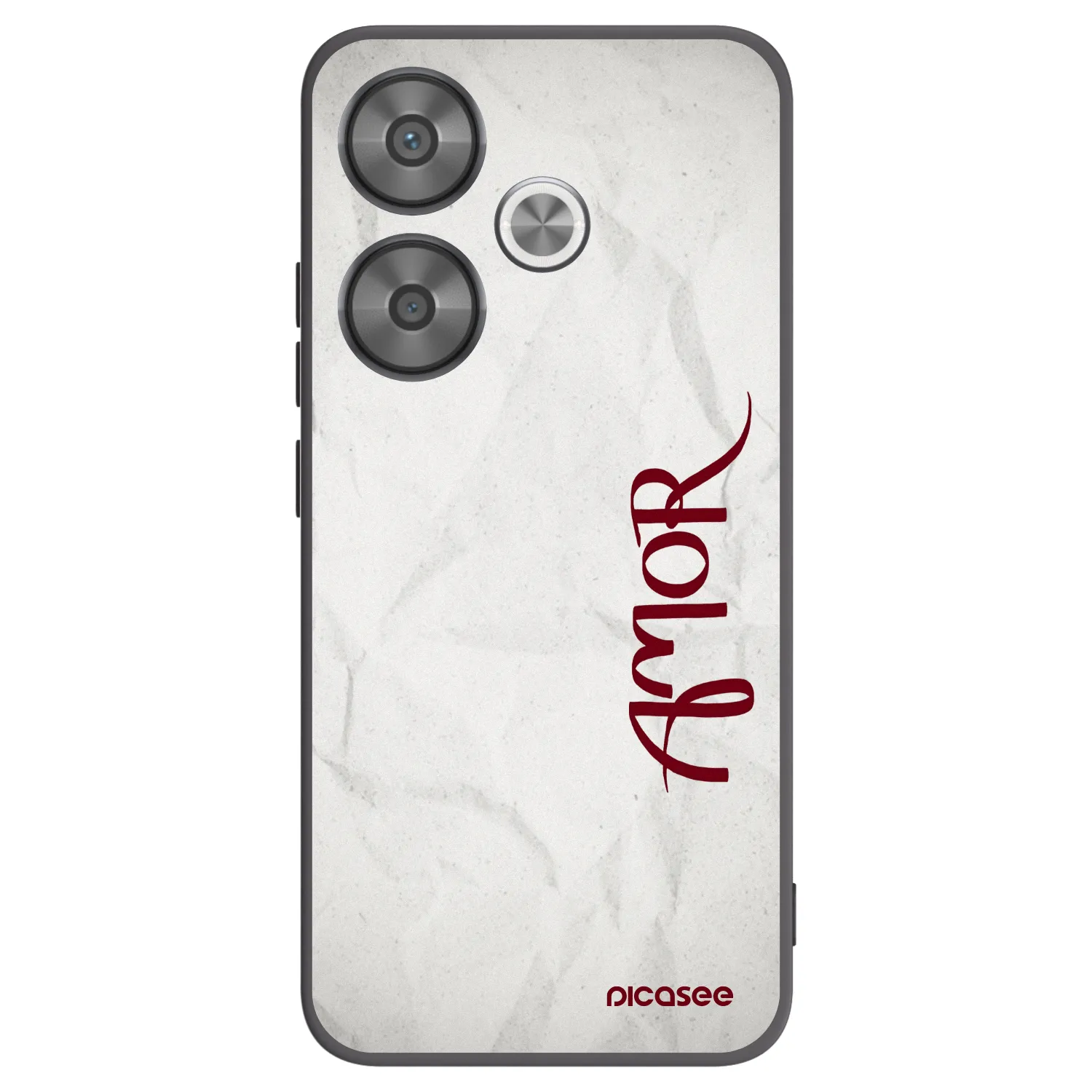 Silikónový čierny obal pre Xiaomi Poco F6 - Amor