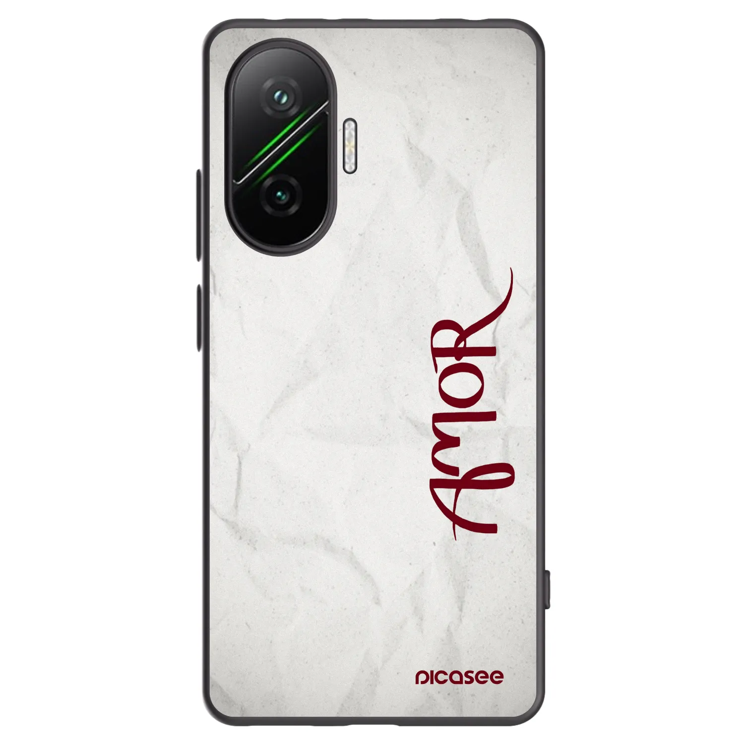 Silikónový čierny obal pre Xiaomi Poco F7 Pro 5G - Amor