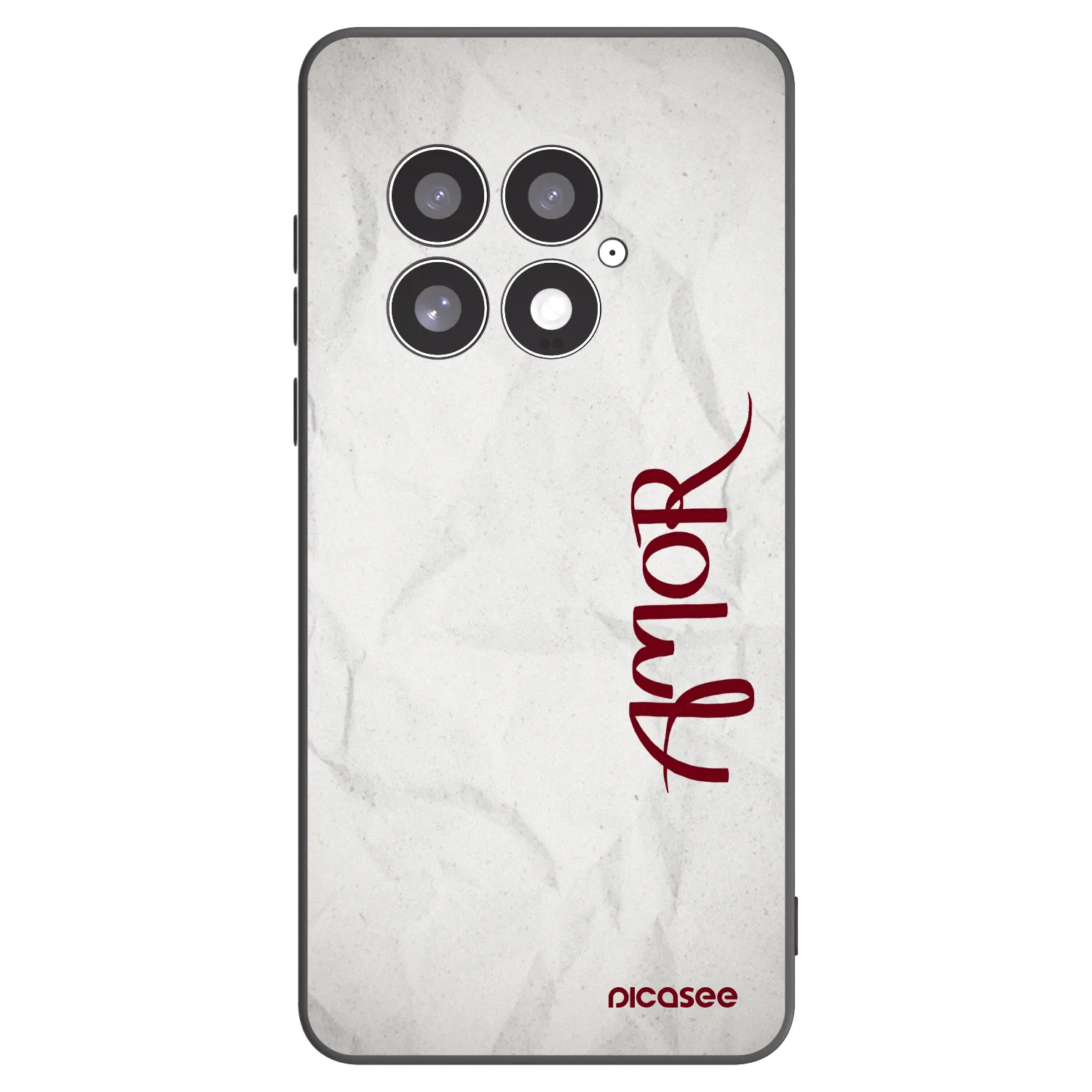 Picasee silikónový čierny obal pre OnePlus 13 5G - Amor