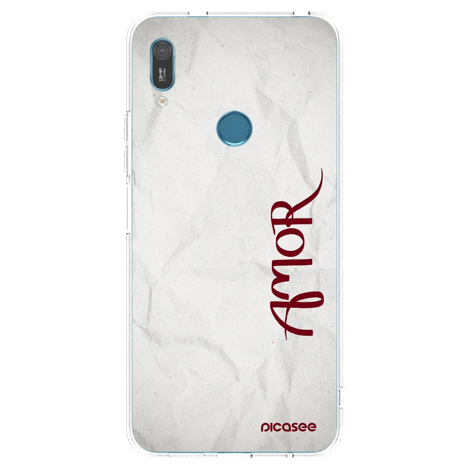 Silikónový prehľadný obal pre Huawei Y6 2019 - Amor