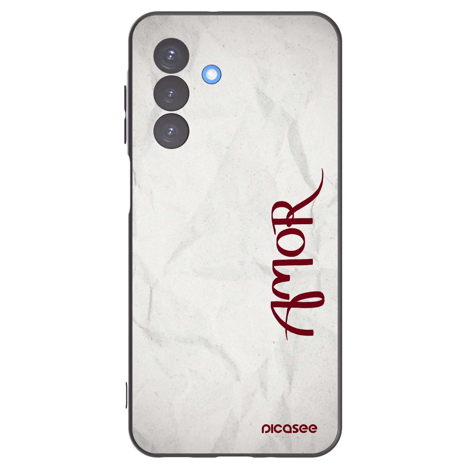 Picasee silikónový čierny obal pre Samsung Galaxy A17 5G - Amor