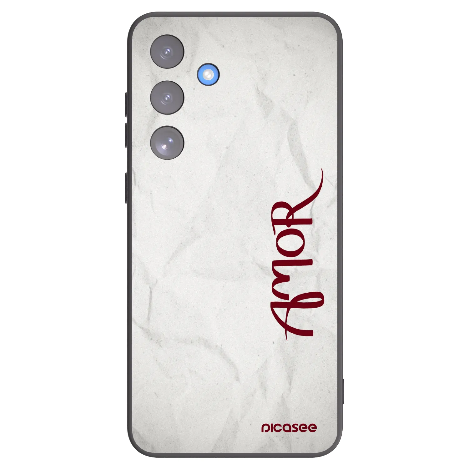 Picasee silikónový čierny obal pre Samsung Galaxy S25 FE 5G - Amor