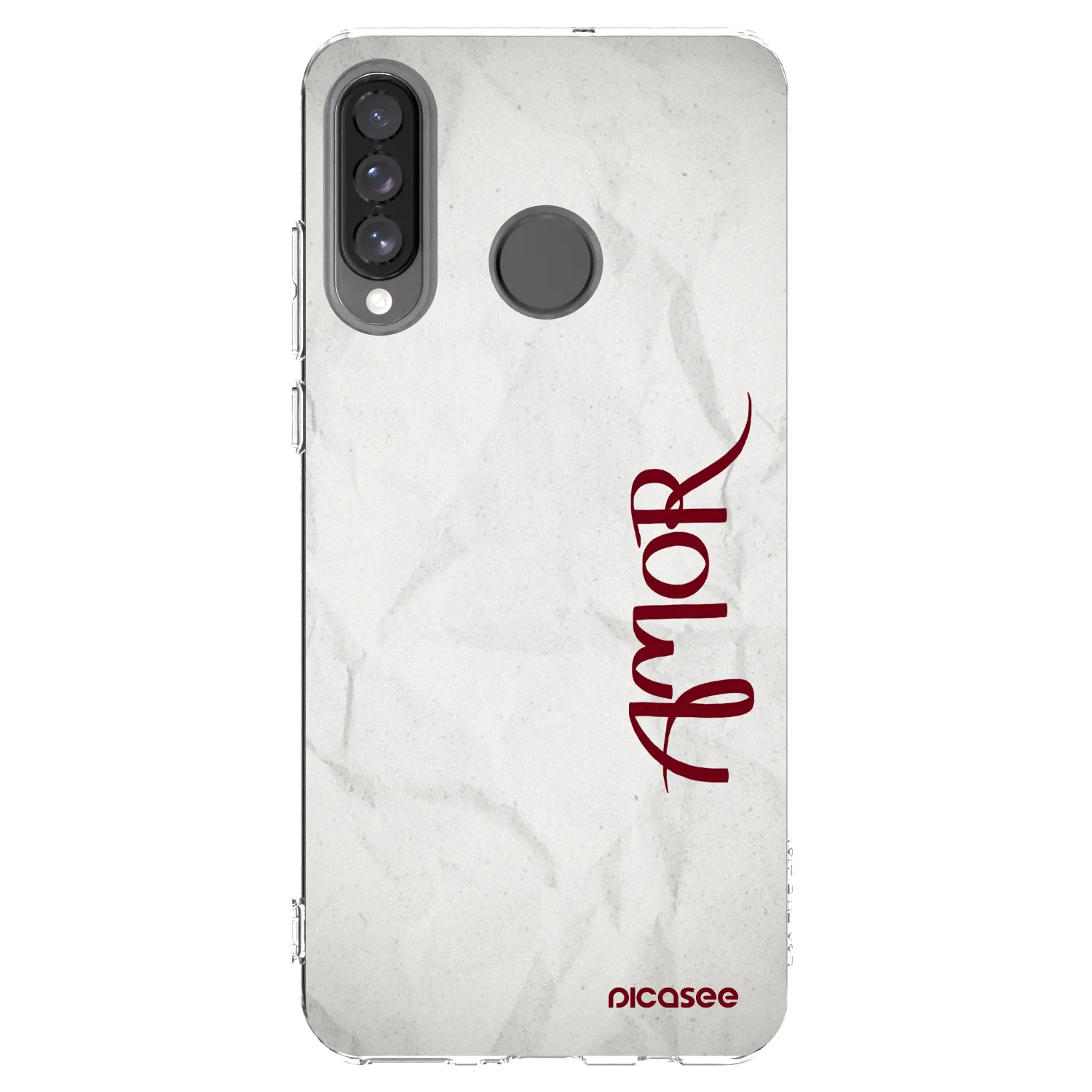 Silikónový prehľadný obal pre Huawei P30 Lite - Amor