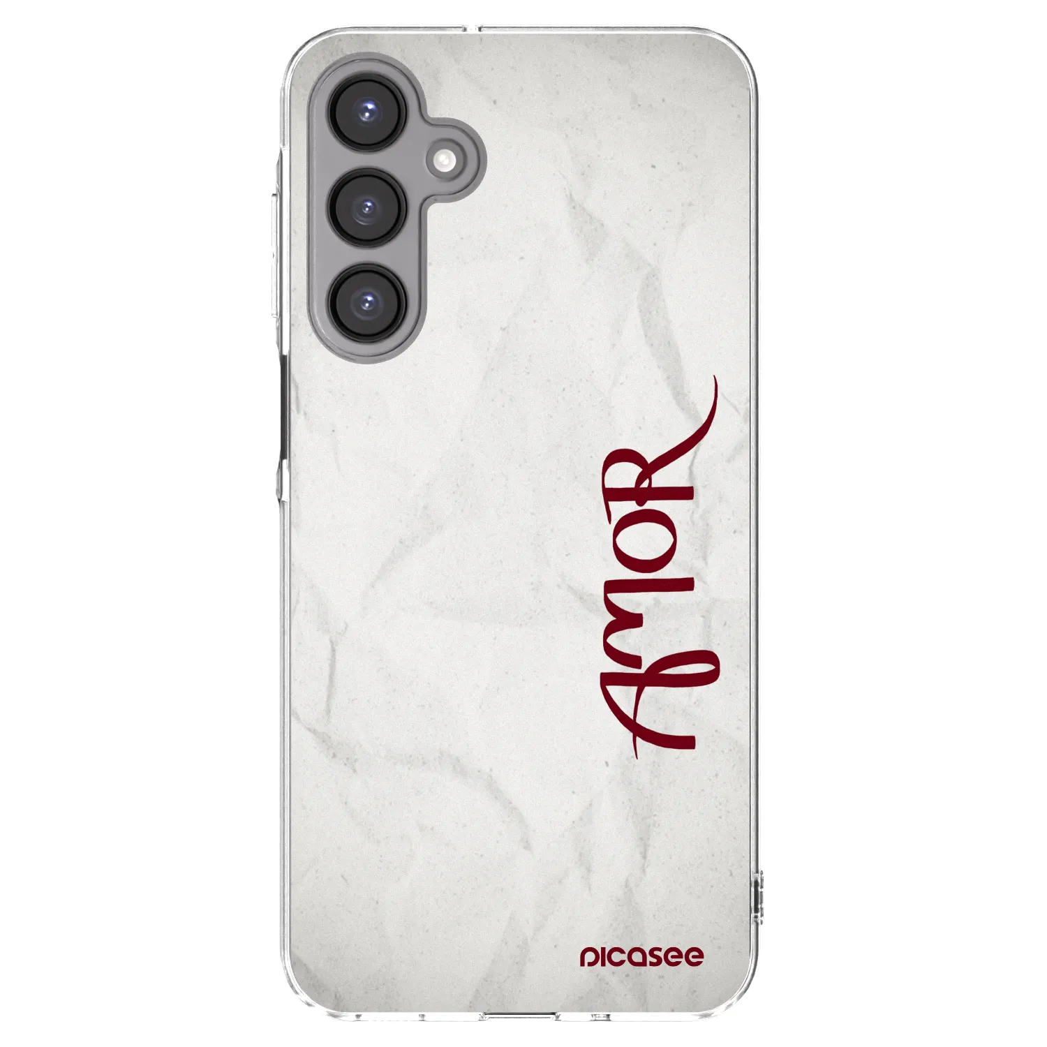 Picasee silikónový prehľadný obal pre Samsung Galaxy A16 4G - Amor
