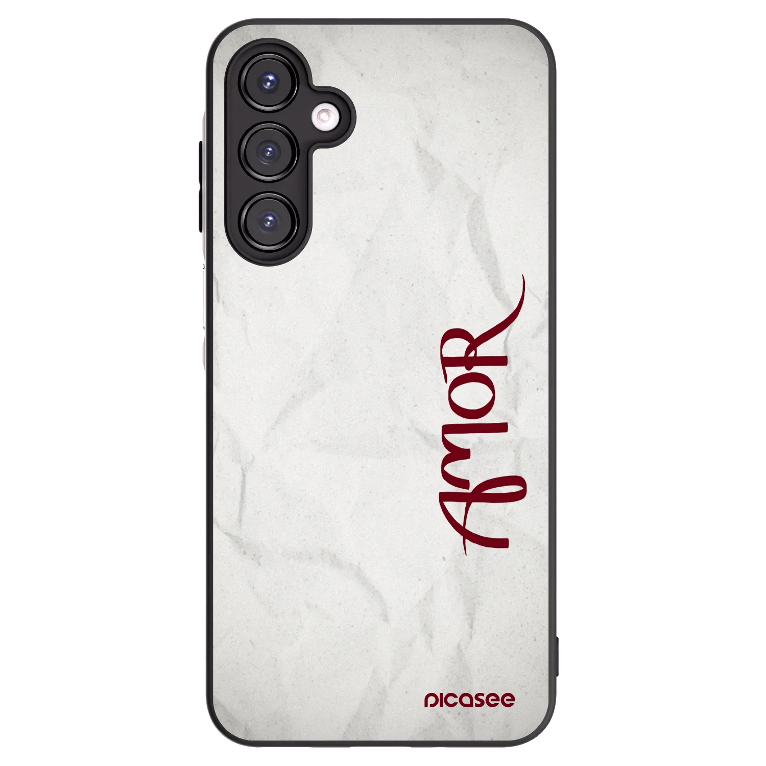Picasee silikónový čierny obal pre Samsung Galaxy A16 4G - Amor