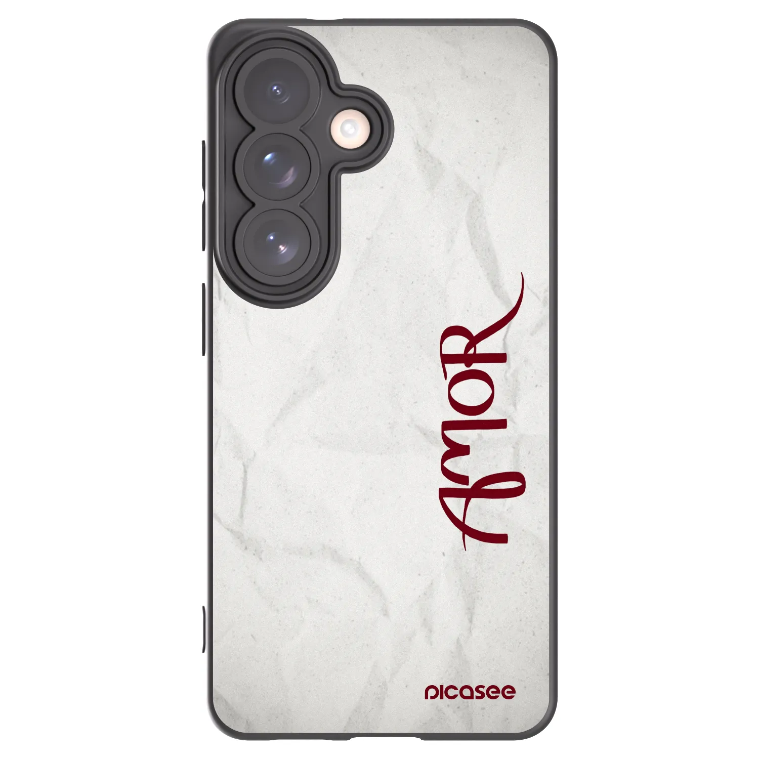 Picasee silikónový čierny obal pre Samsung Galaxy S26 - Amor