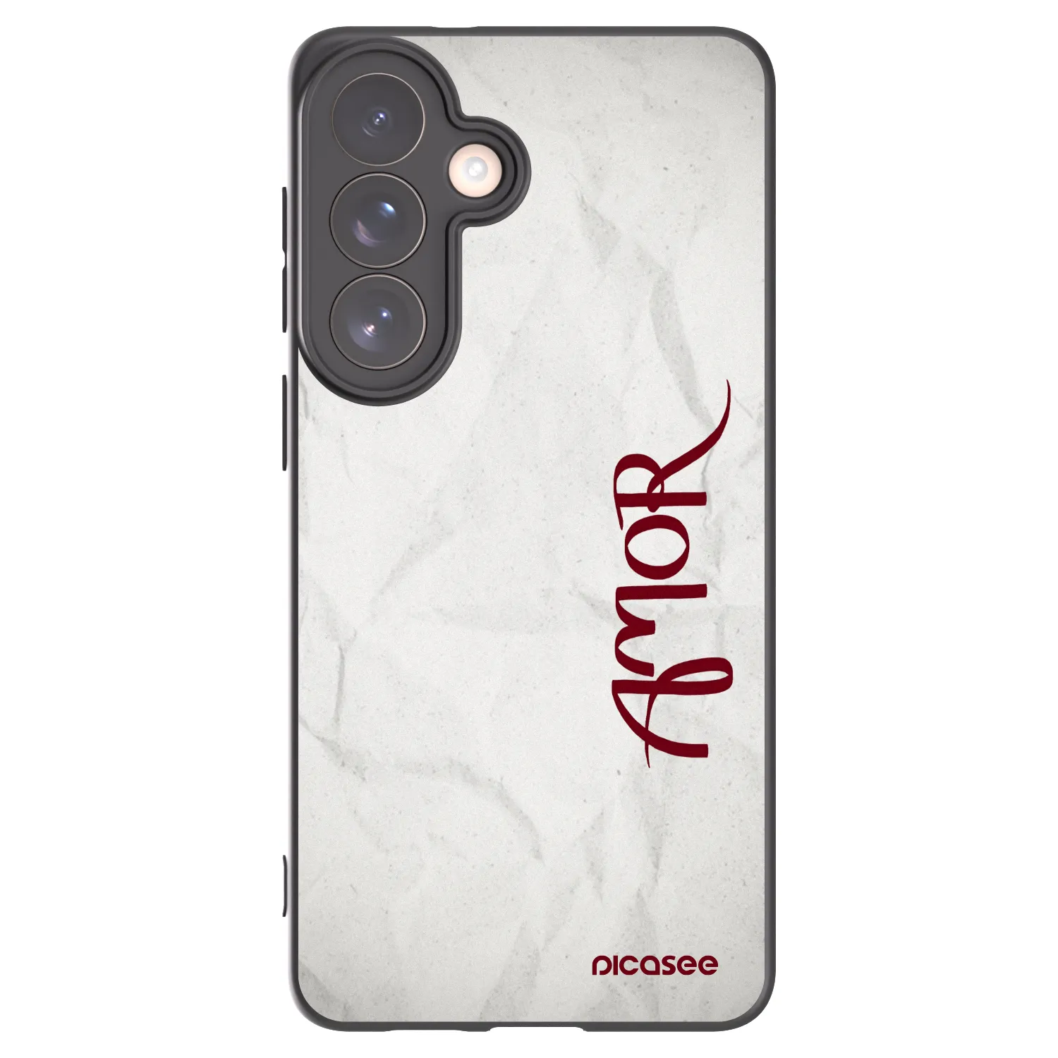 Picasee silikónový čierny obal pre Samsung Galaxy S26+ - Amor